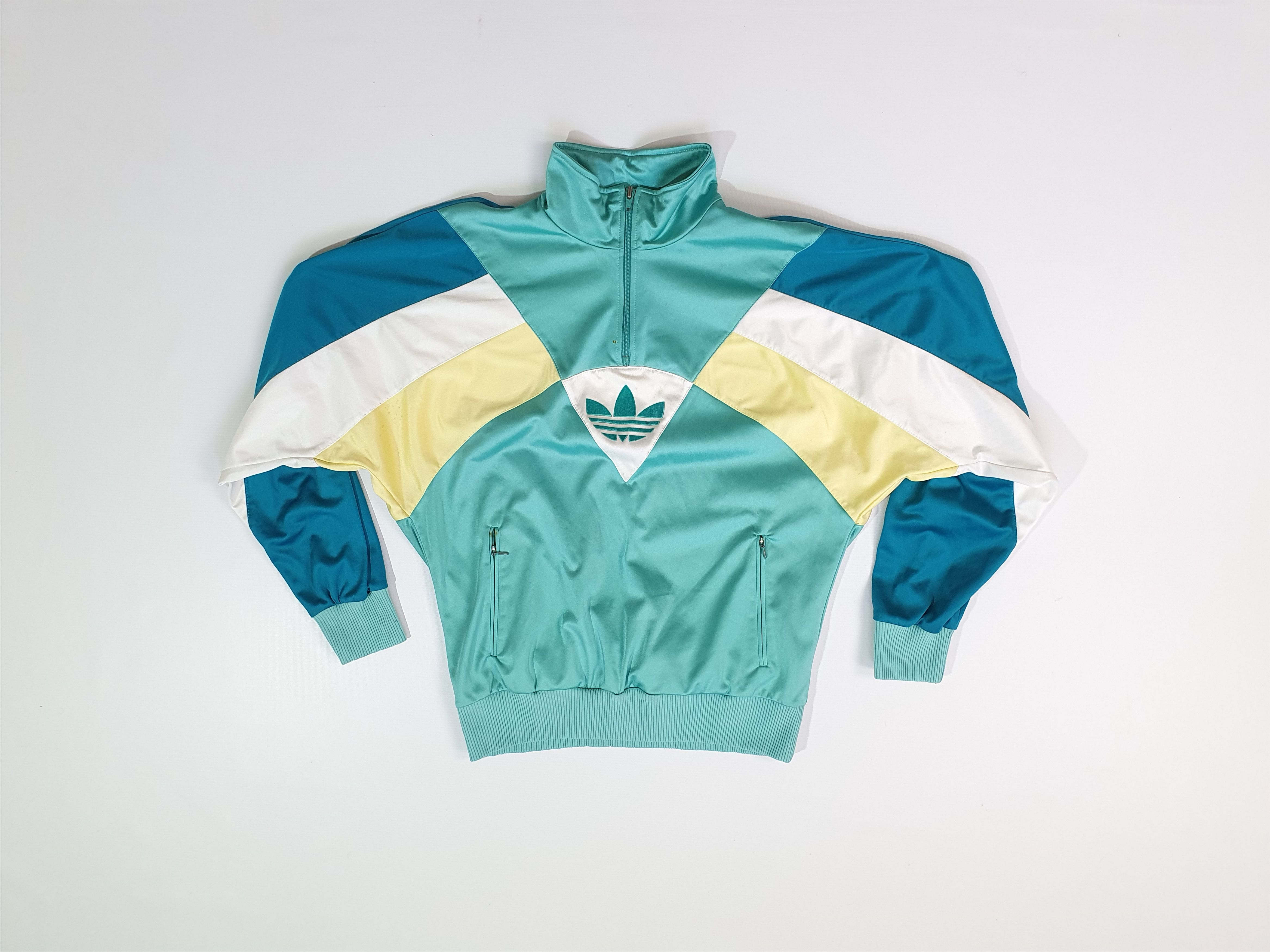 Adidas × Vintage 80s ADIDAS Vintage Anorak light jacket PALACE Style Size US M / EU 48-50 / 2 - 19 Thumbnail
