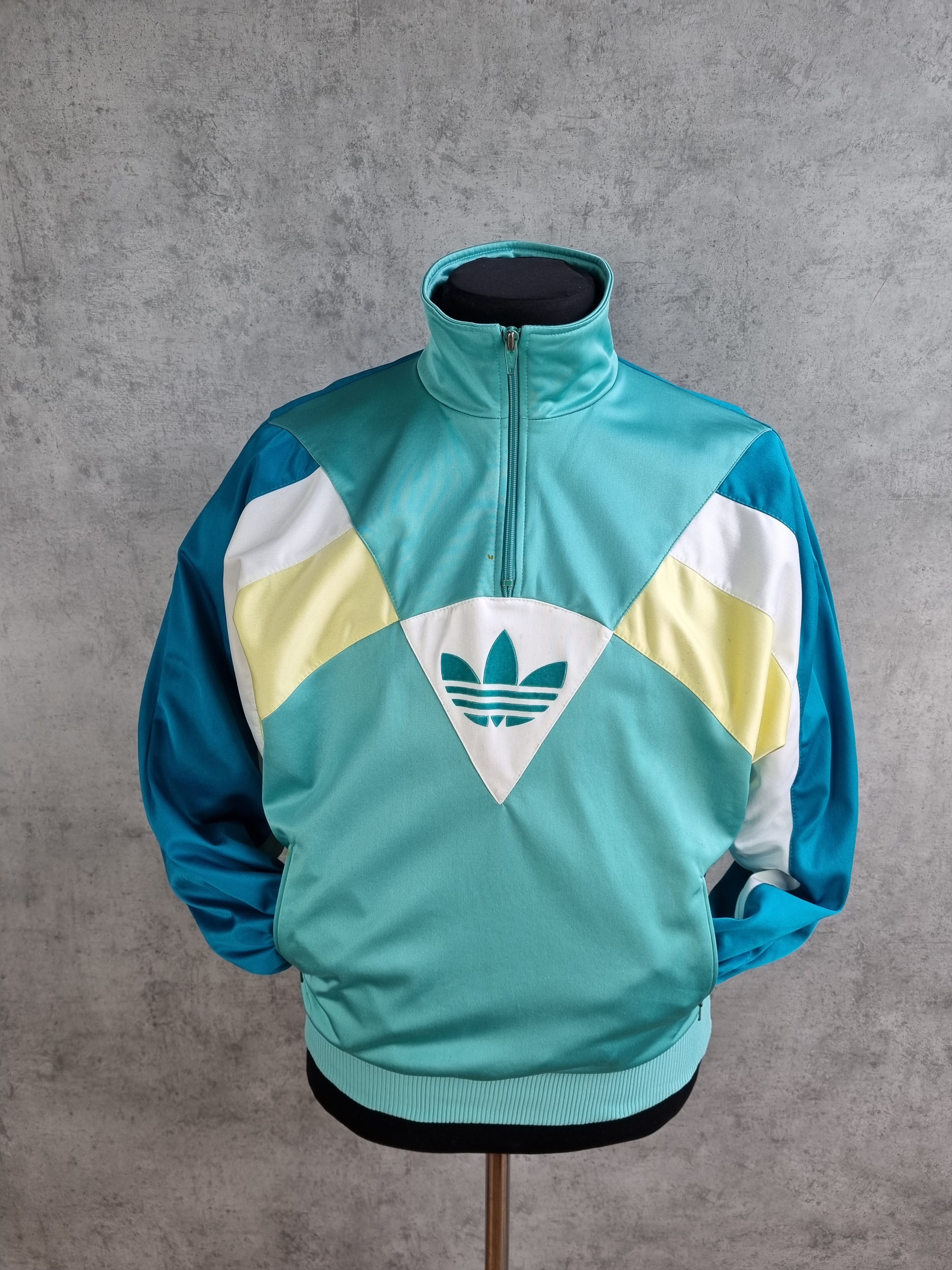 Adidas × Vintage 80s ADIDAS Vintage Anorak light jacket PALACE Style Size US M / EU 48-50 / 2 - 4 Thumbnail