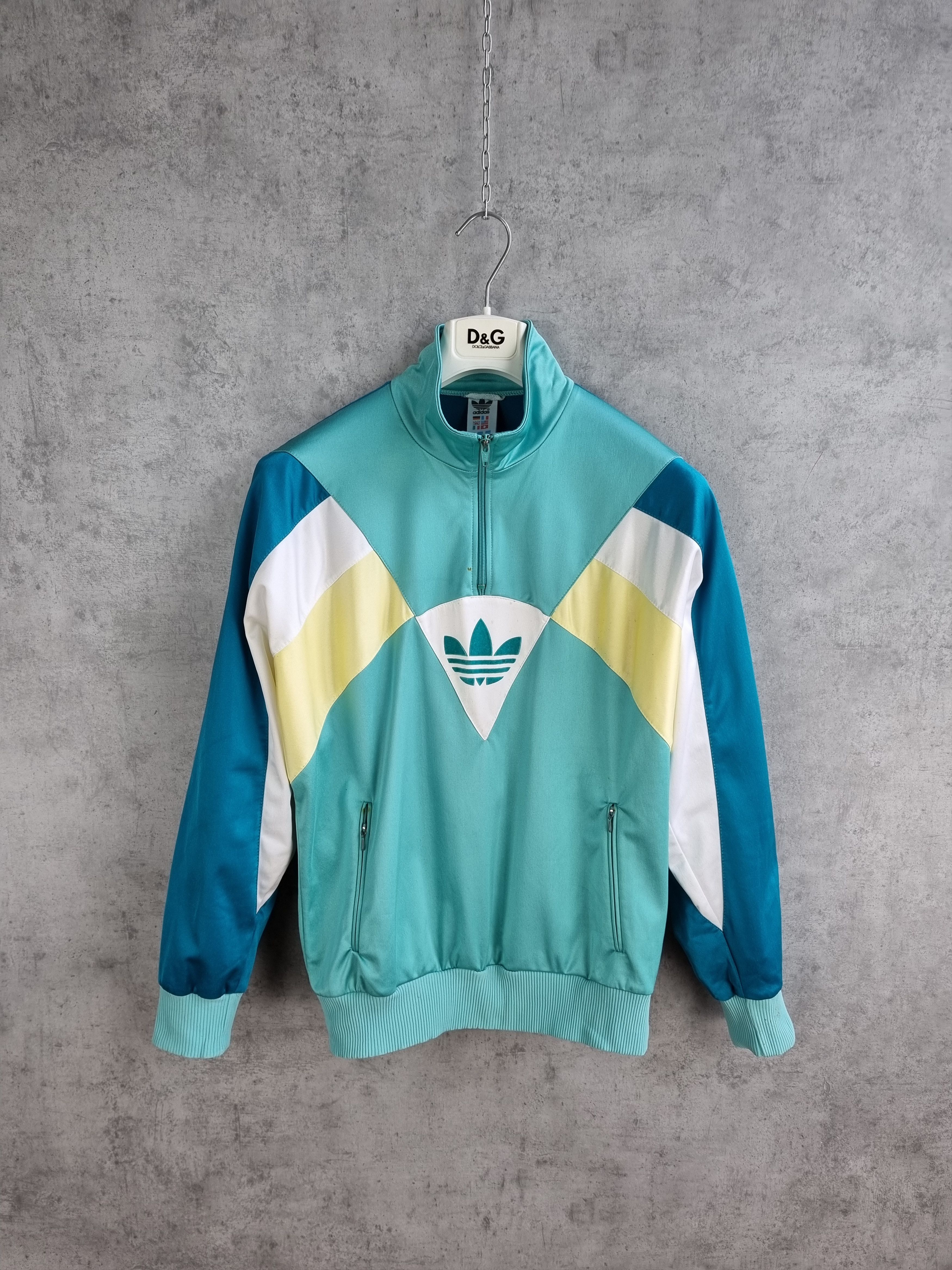Adidas × Vintage 80s ADIDAS Vintage Anorak light jacket PALACE Style Size US M / EU 48-50 / 2 - 1 Thumbnail