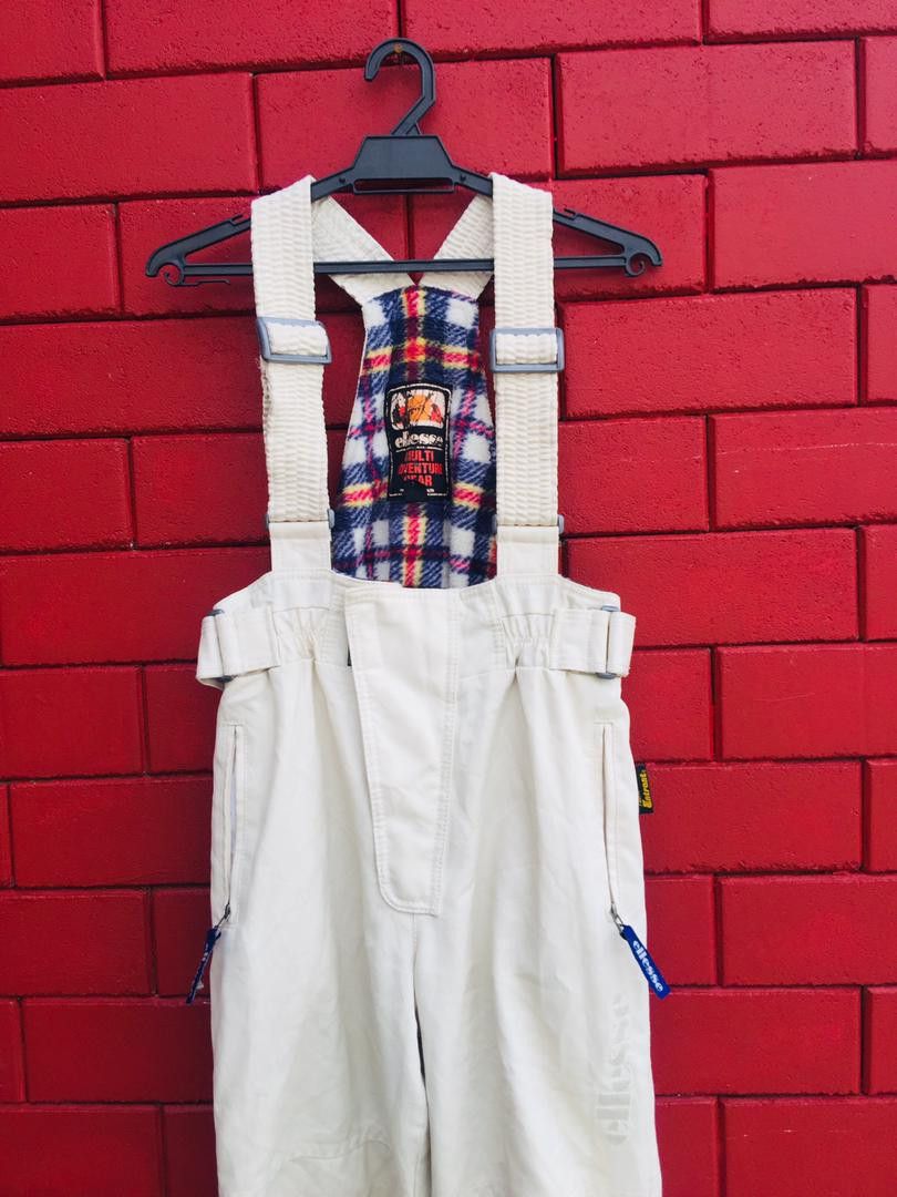 Japanese Brand Vintage Ellesse Travis Scott Fashion Style Ski Suit Size US 30 / EU 46 - 3 Thumbnail