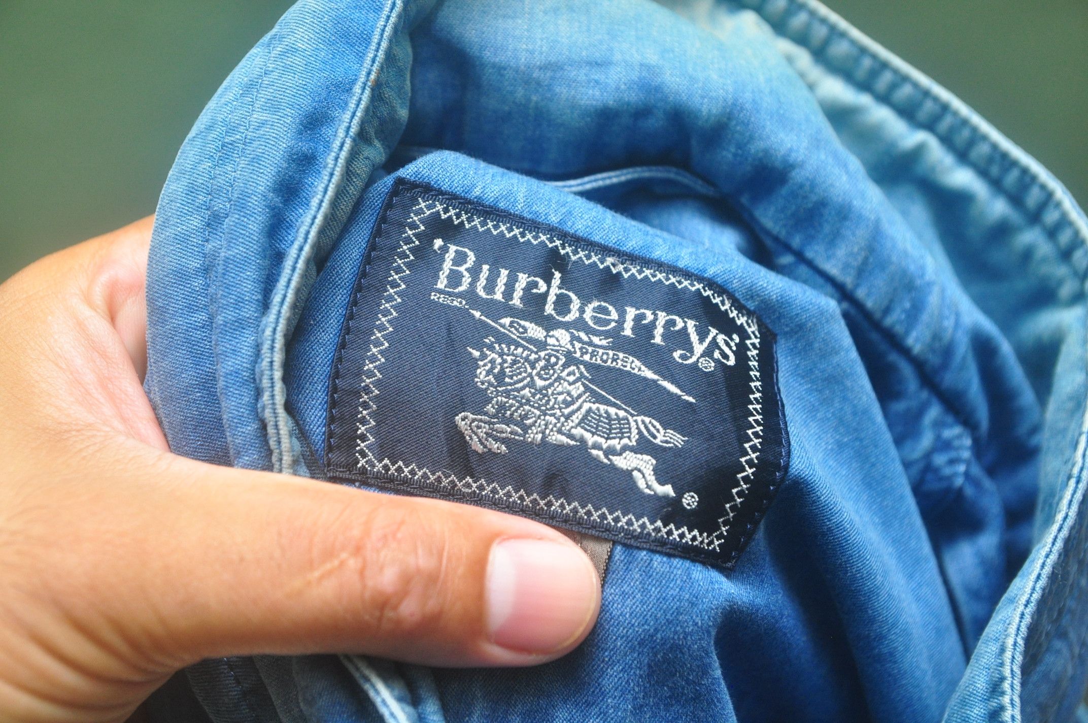 Burberry × Japanese Brand × Vintage Vintage Burberry Sweater Jacket Travis Scott Fashion Style Size US XL / EU 56 / 4 - 6 Thumbnail