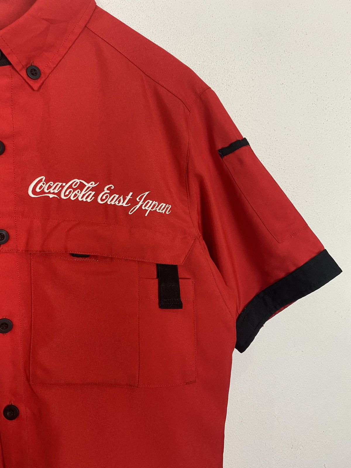 Coca Cola VINTAGE COCA-COLA JAPAN WORKER SHIRT-GK125 Size US L / EU 52-54 / 3 - 4 Thumbnail