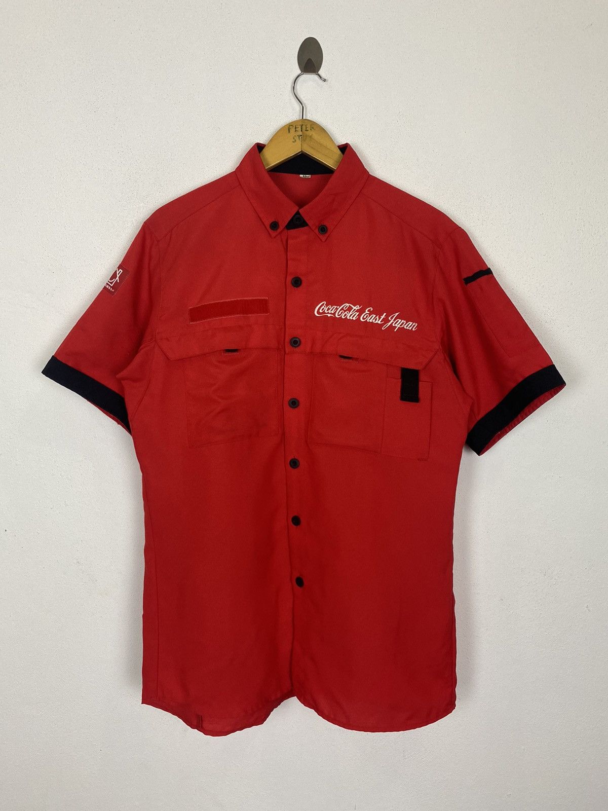 Coca Cola VINTAGE COCA-COLA JAPAN WORKER SHIRT-GK125 Size US L / EU 52-54 / 3 - 2 Thumbnail