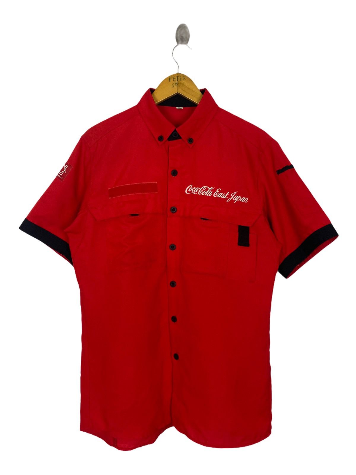 Coca Cola VINTAGE COCA-COLA JAPAN WORKER SHIRT-GK125 Size US L / EU 52-54 / 3 - 1 Thumbnail
