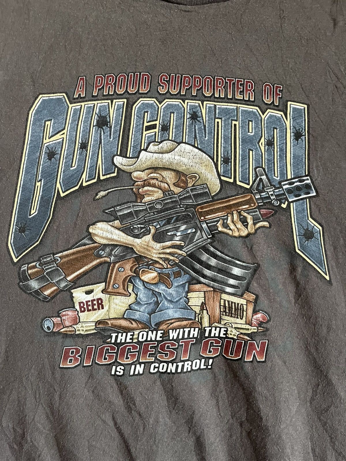Vintage Gun control ft26 Size US XXL / EU 58 / 5 - 2 Thumbnail