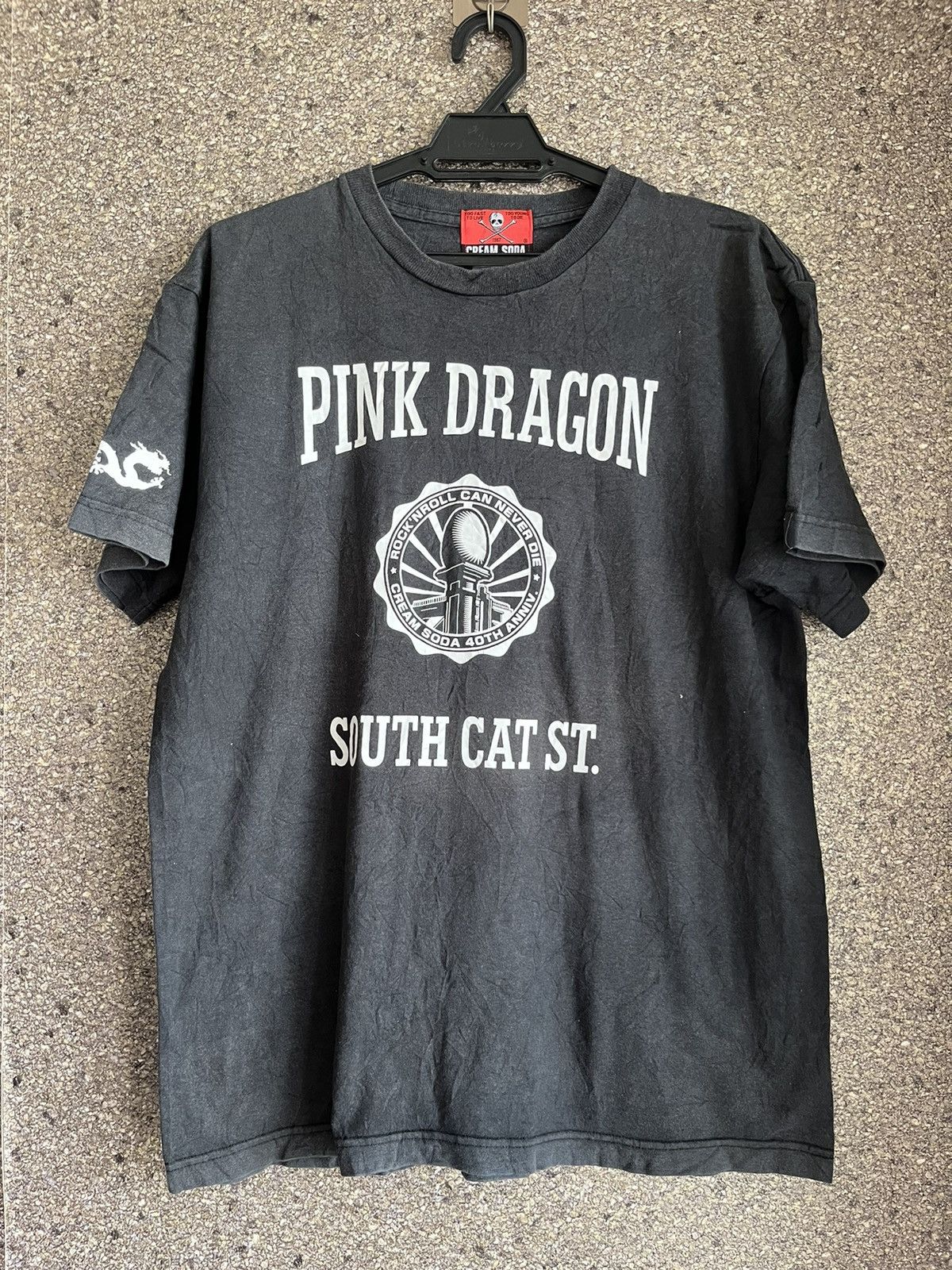 Vintage Cream soda Pinky dragon ft27 Size US L / EU 52-54 / 3 - 1 Thumbnail