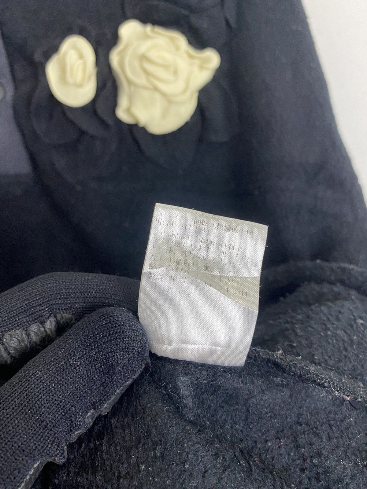 Japanese Brand L’assiette Fleece Rose Design Sweater -GK120 Size US L / EU 52-54 / 3 - 9 Thumbnail