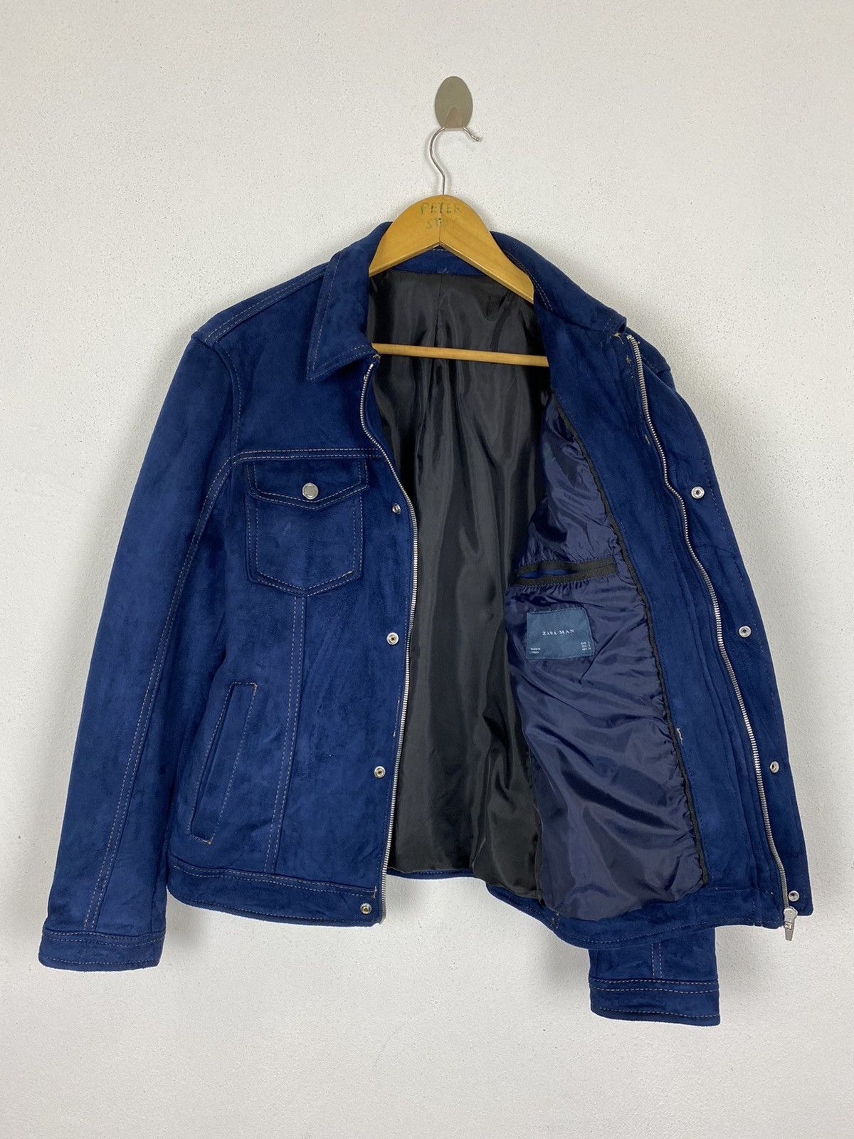 Zara ZARA VELVET MAN JACKET Size US S / EU 44-46 / 1 - 4 Thumbnail
