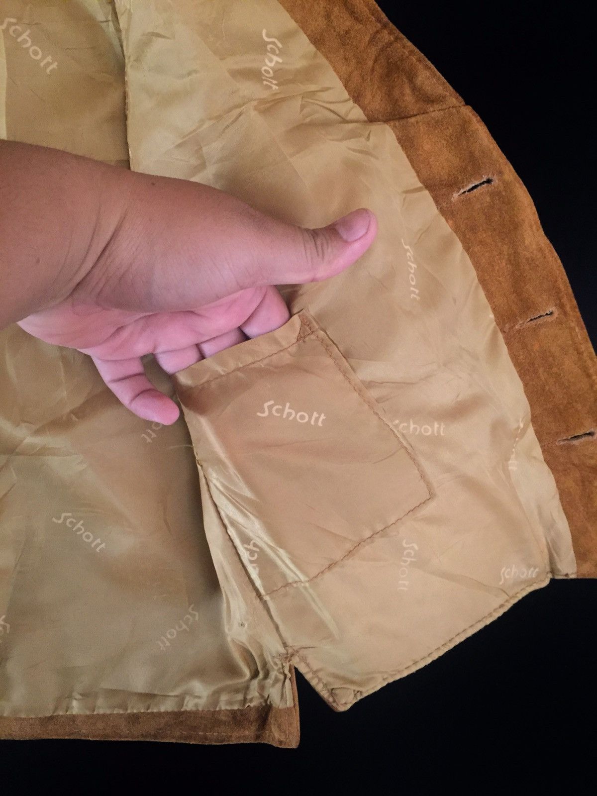 Schott Schott NYC Genuine Leather USA Vest Size US M / EU 48-50 / 2 - 10 Thumbnail