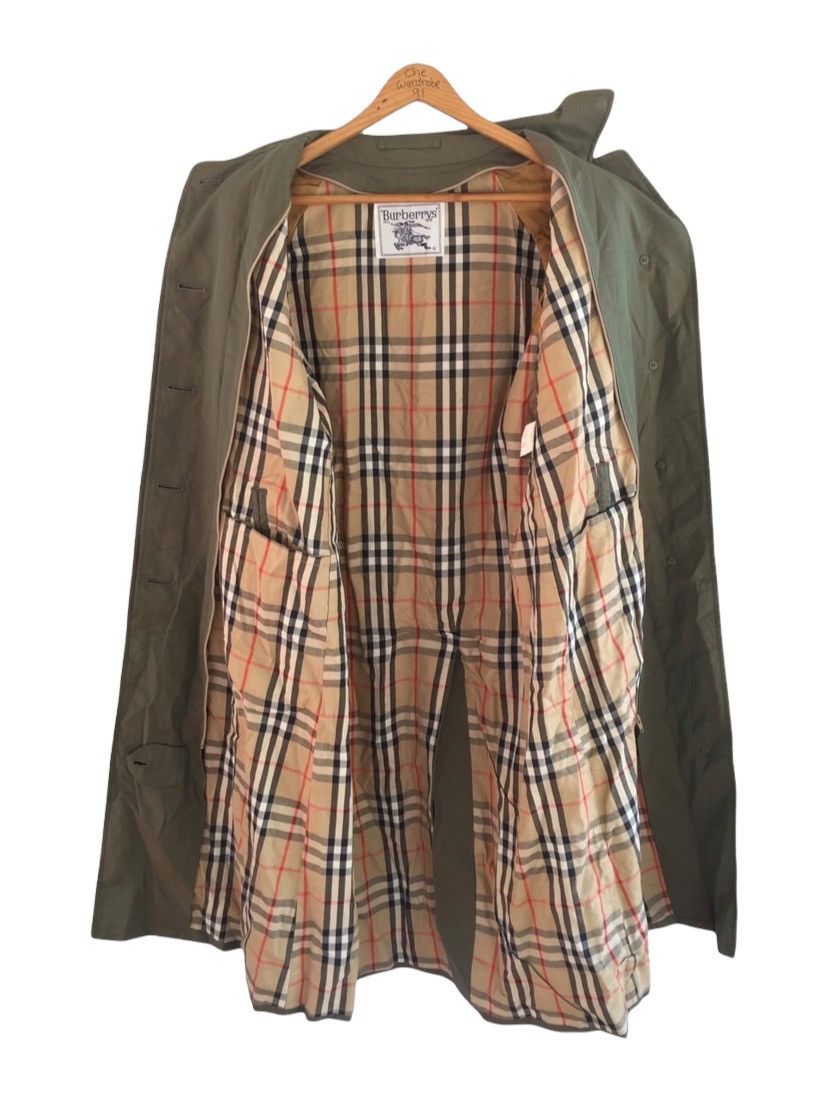 Burberry × Burberry Prorsum × Vintage Vintage Burberrys’ Prorsum Nova Check Long Jacket Size US S / EU 44-46 / 1 - 1 Thumbnail