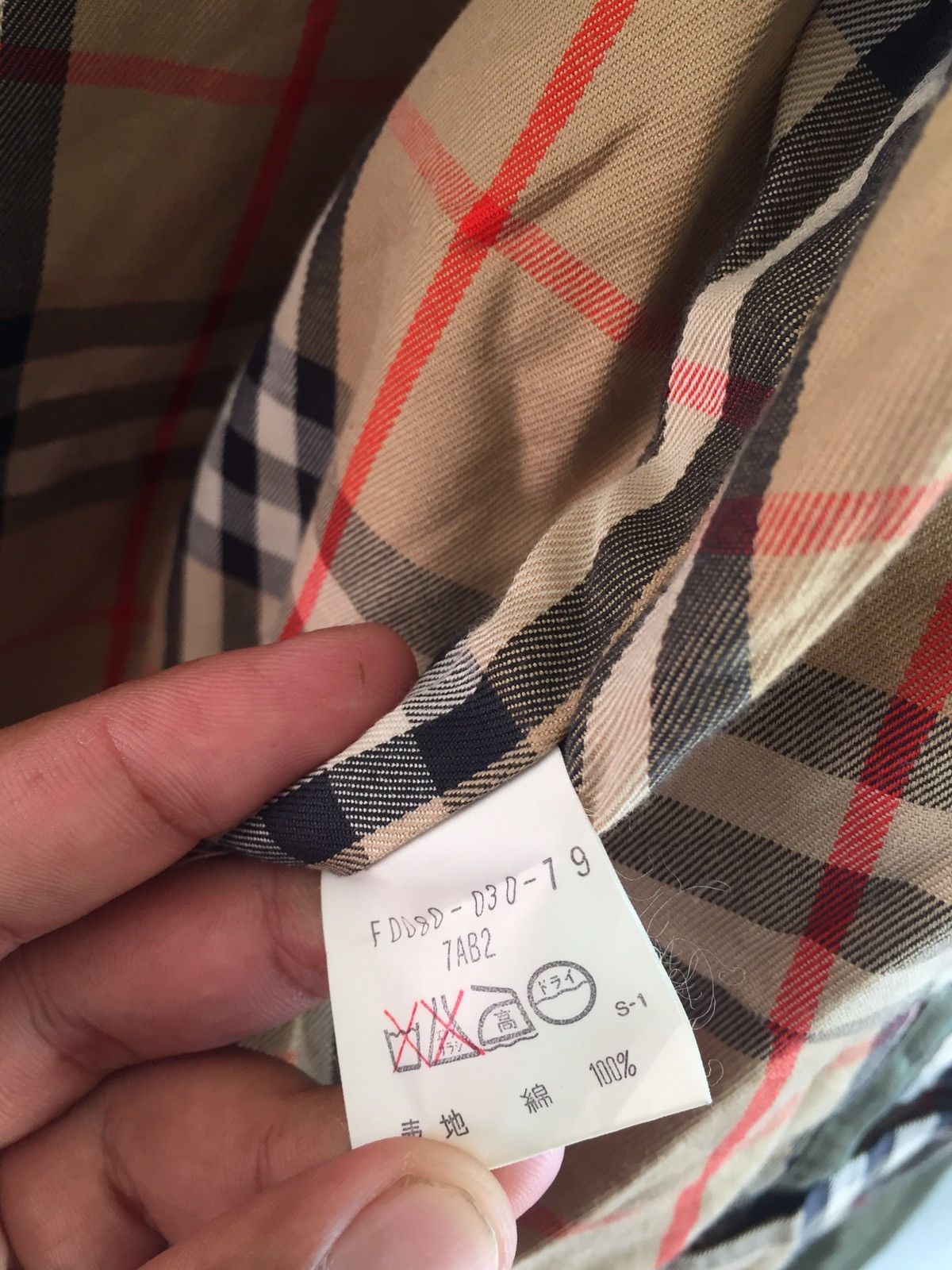 Burberry × Burberry Prorsum × Vintage Vintage Burberrys’ Prorsum Nova Check Long Jacket Size US S / EU 44-46 / 1 - 4 Thumbnail