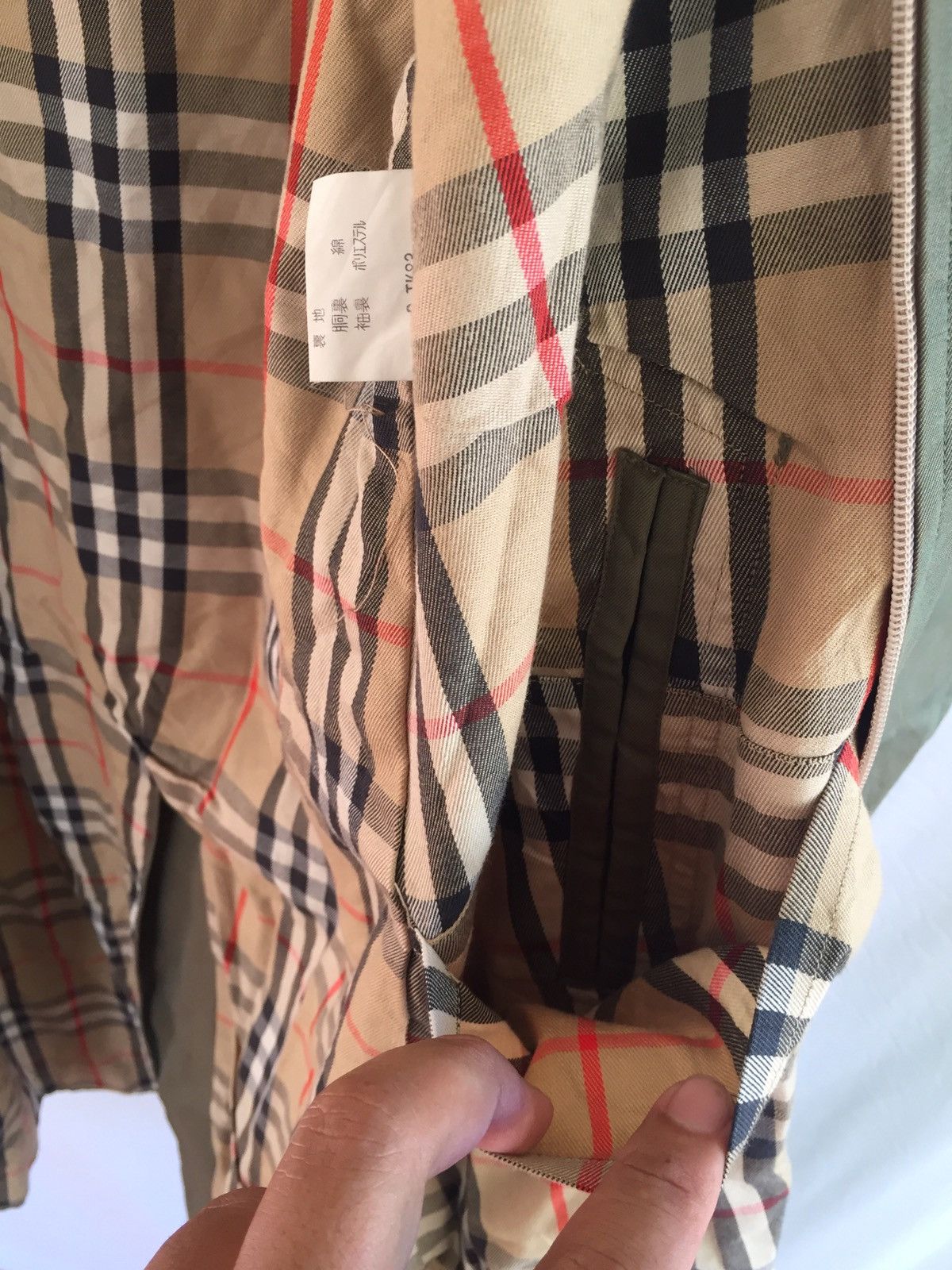 Burberry × Burberry Prorsum × Vintage Vintage Burberrys’ Prorsum Nova Check Long Jacket Size US S / EU 44-46 / 1 - 6 Thumbnail