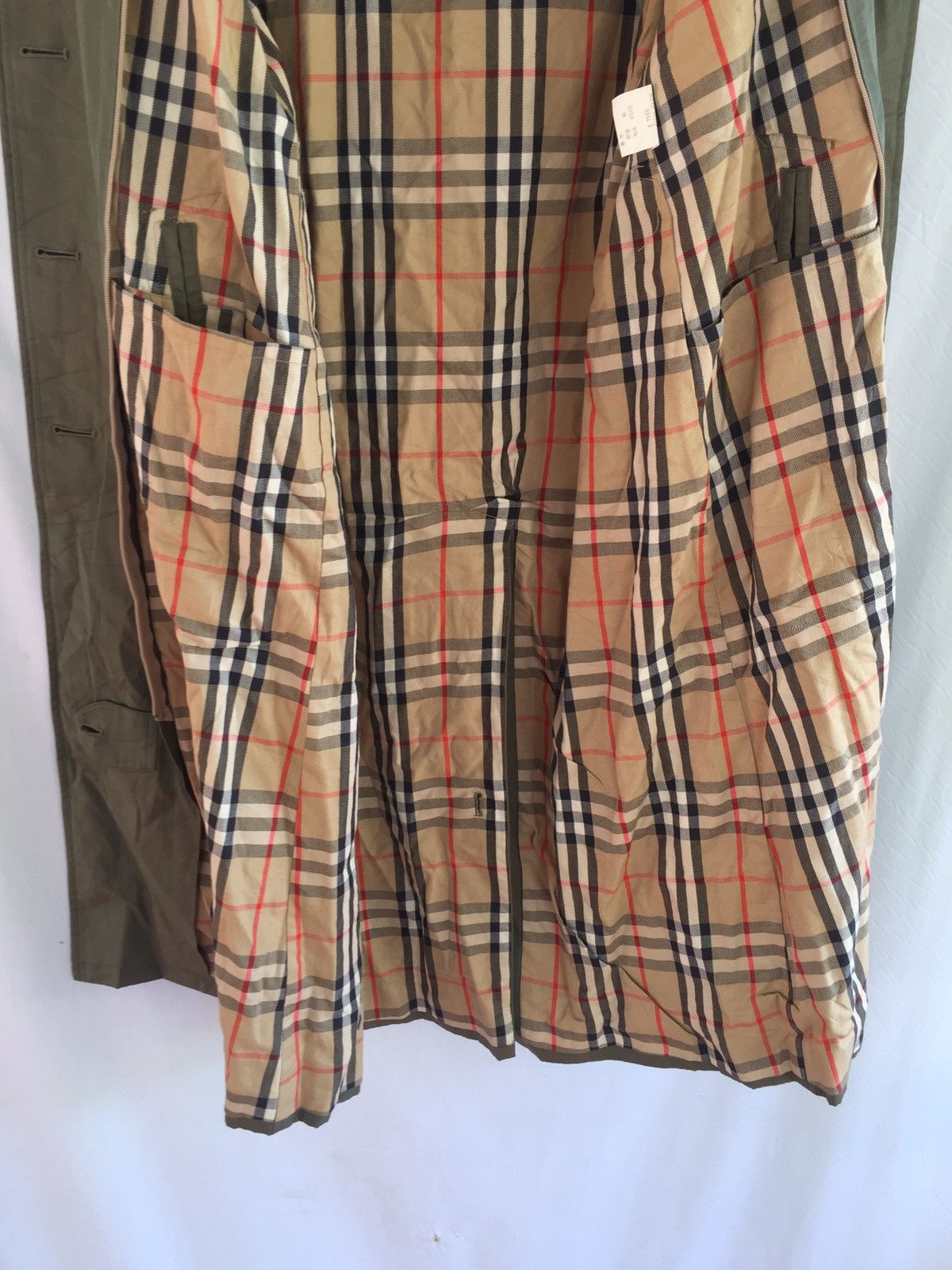 Burberry × Burberry Prorsum × Vintage Vintage Burberrys’ Prorsum Nova Check Long Jacket Size US S / EU 44-46 / 1 - 8 Thumbnail