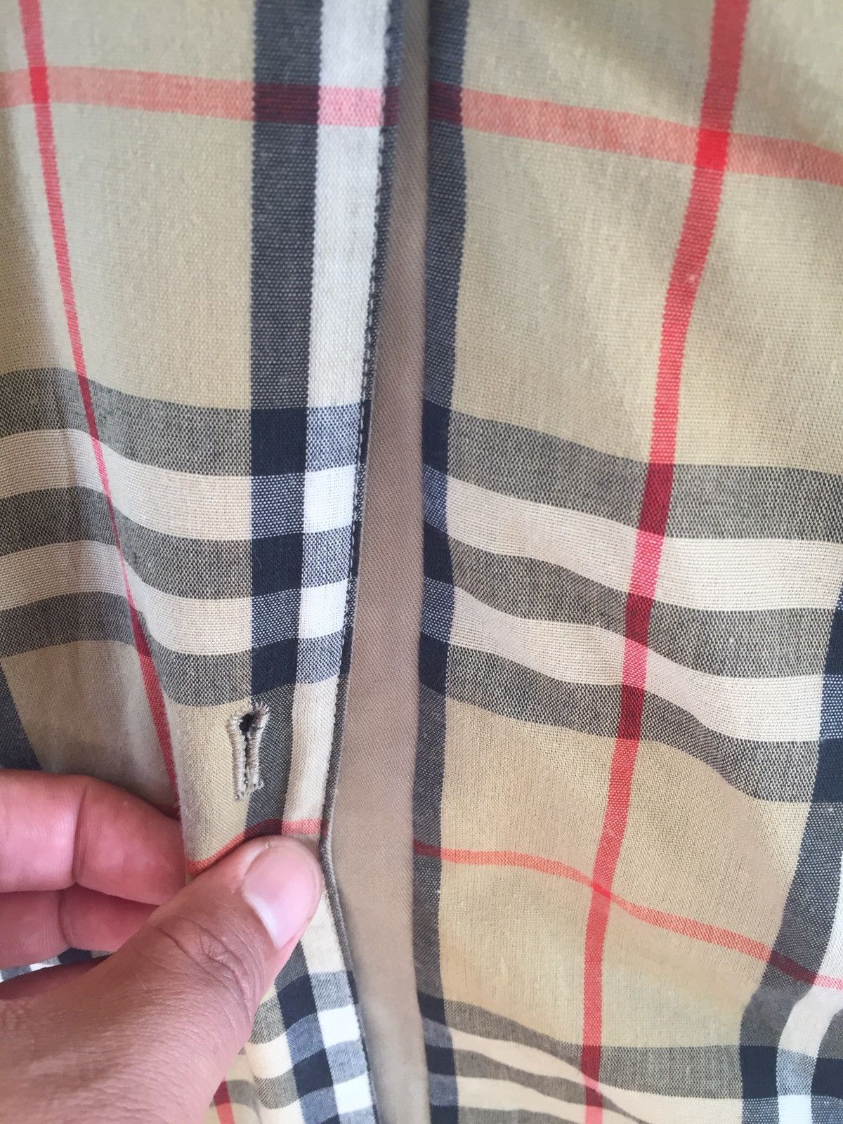 Burberry × Burberry Prorsum Burberrys Prorsum Nova Check Long Jacket Made In England Size US XL / EU 56 / 4 - 8 Thumbnail