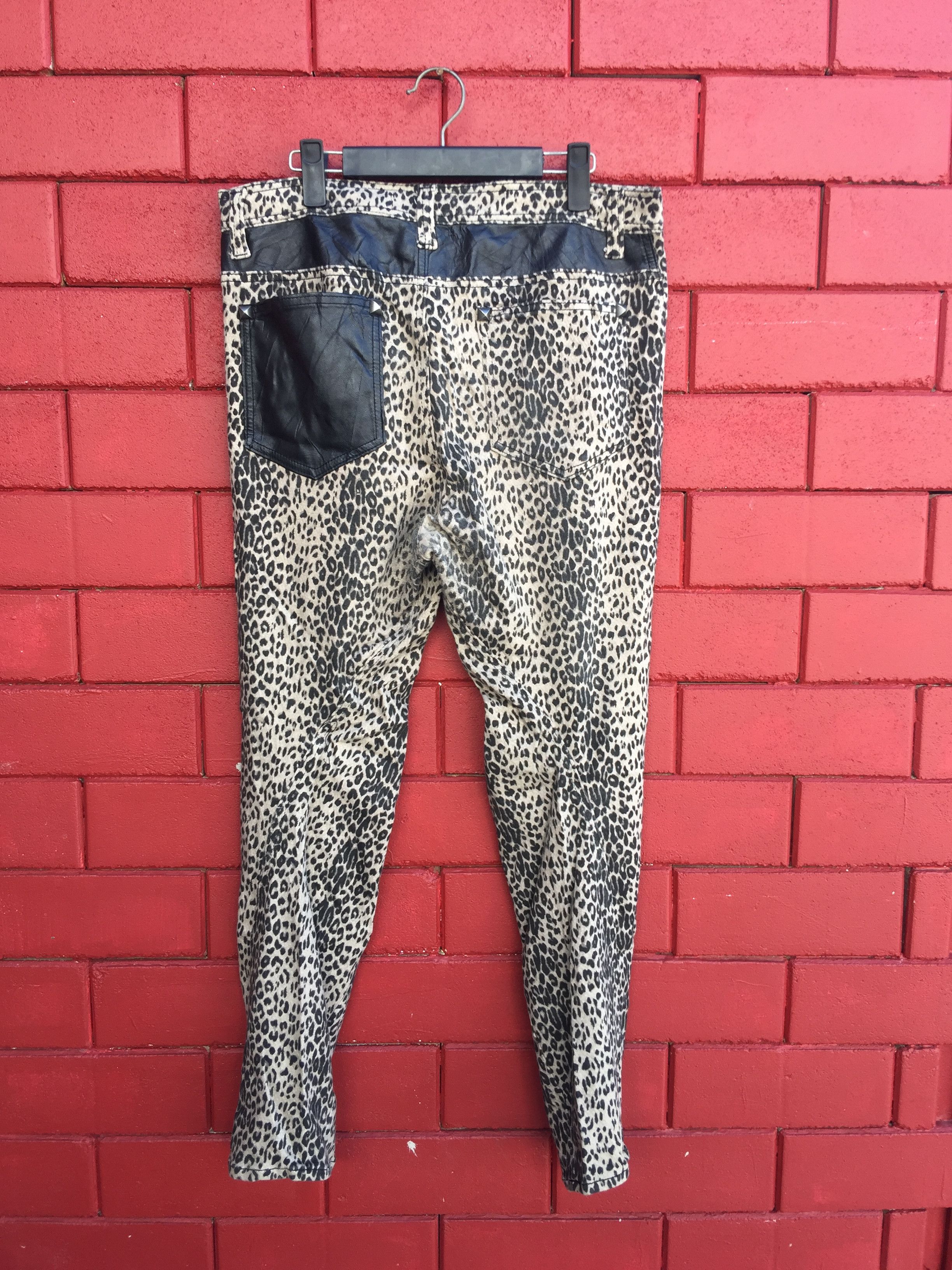 Designer × Japanese Brand Vintage Hophips Leopard Japanese Fashion Style Size 33" - 1 Thumbnail