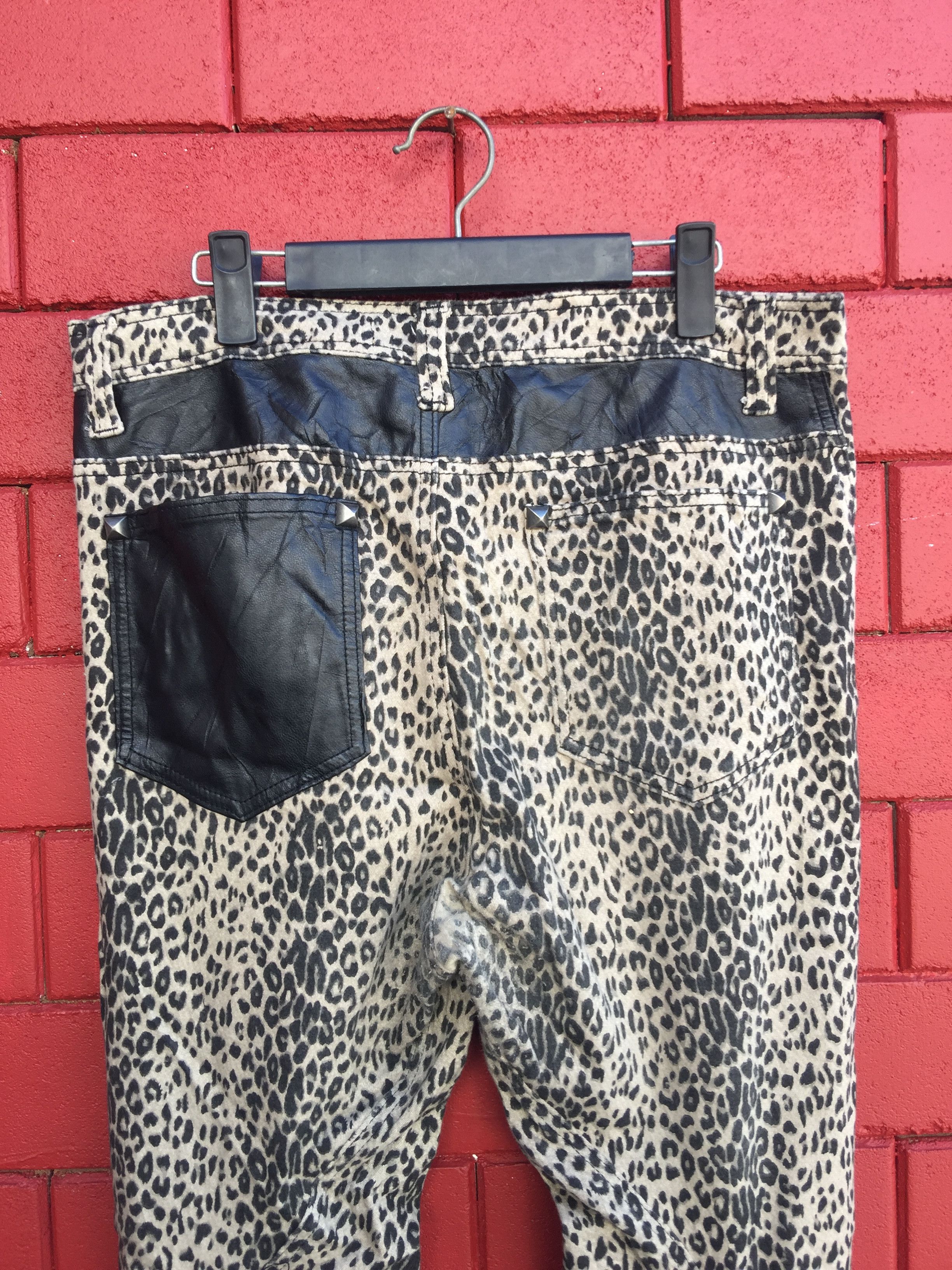 Designer × Japanese Brand Vintage Hophips Leopard Japanese Fashion Style Size 33" - 4 Thumbnail