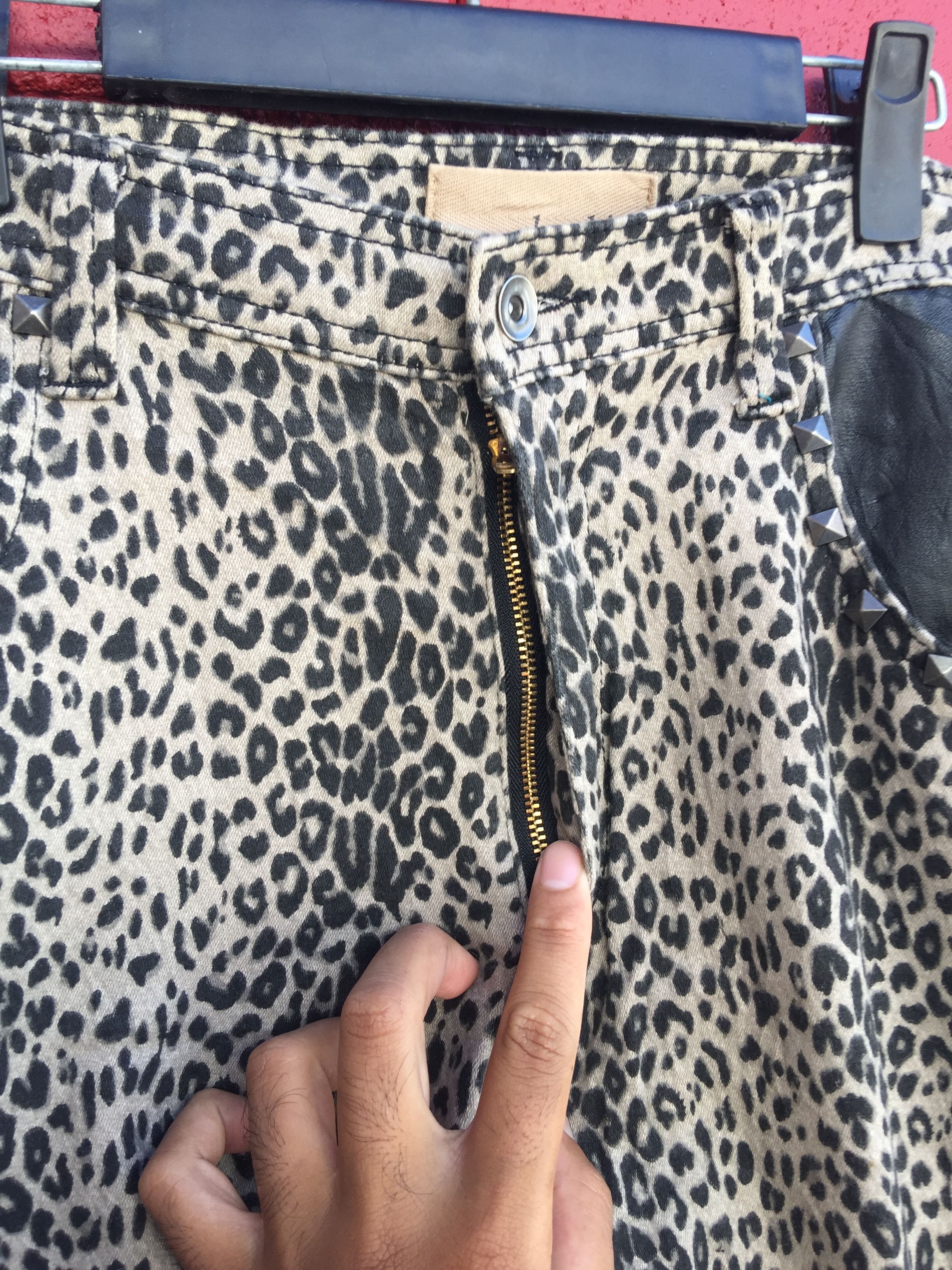 Designer × Japanese Brand Vintage Hophips Leopard Japanese Fashion Style Size 33" - 7 Thumbnail