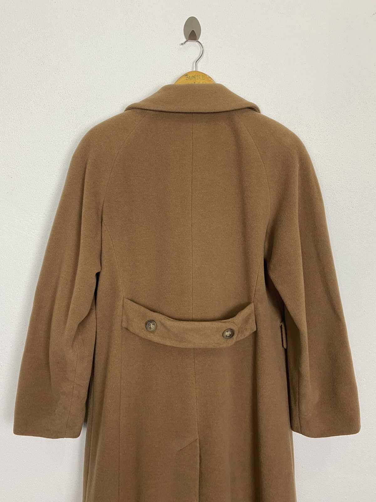 小物 vintage made in italy feragamo cashmere Cashmere and sable doubleface graphite coat - BRASCHI®