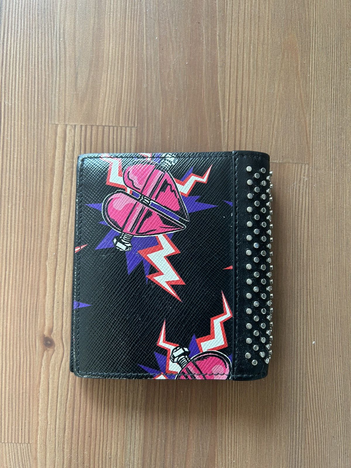 Prada Prada Frankenstein leather wallet Grailed