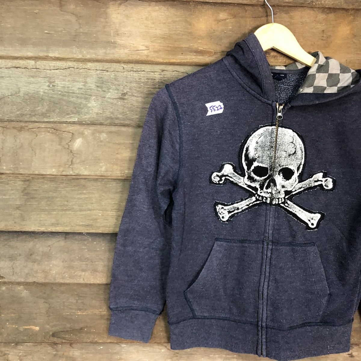 Gap Gap kids skull Dark Blue Sweatshirt hoodie #5522 Size XXS / US 00 / IT 34 - 7 Thumbnail