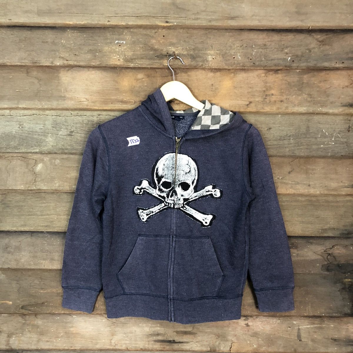 Gap Gap kids skull Dark Blue Sweatshirt hoodie #5522 Size XXS / US 00 / IT 34 - 3 Thumbnail