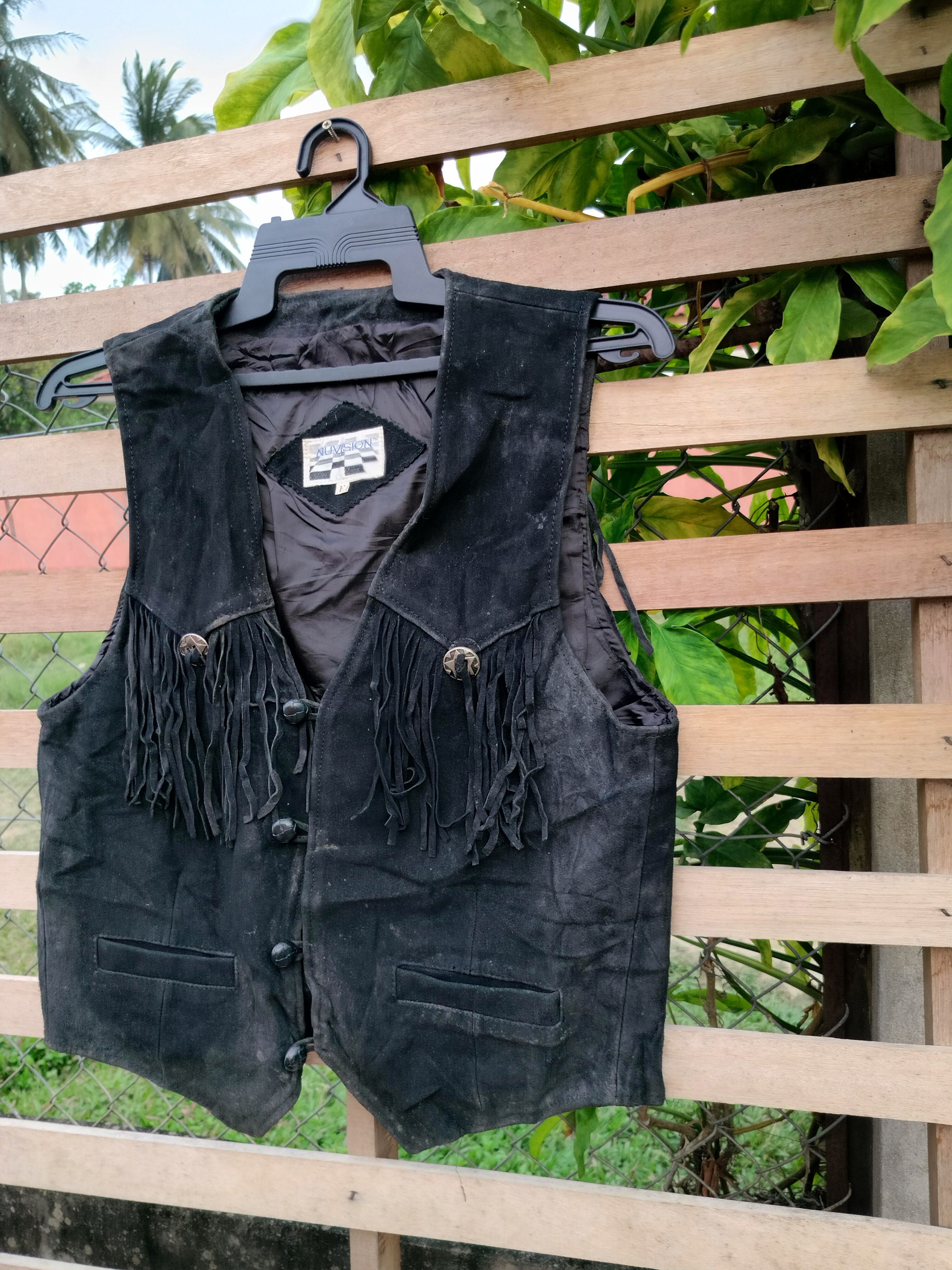 Genuine Leather NUVISION GENUINE LEATHER VEST Size US M / EU 48-50 / 2 - 2 Thumbnail