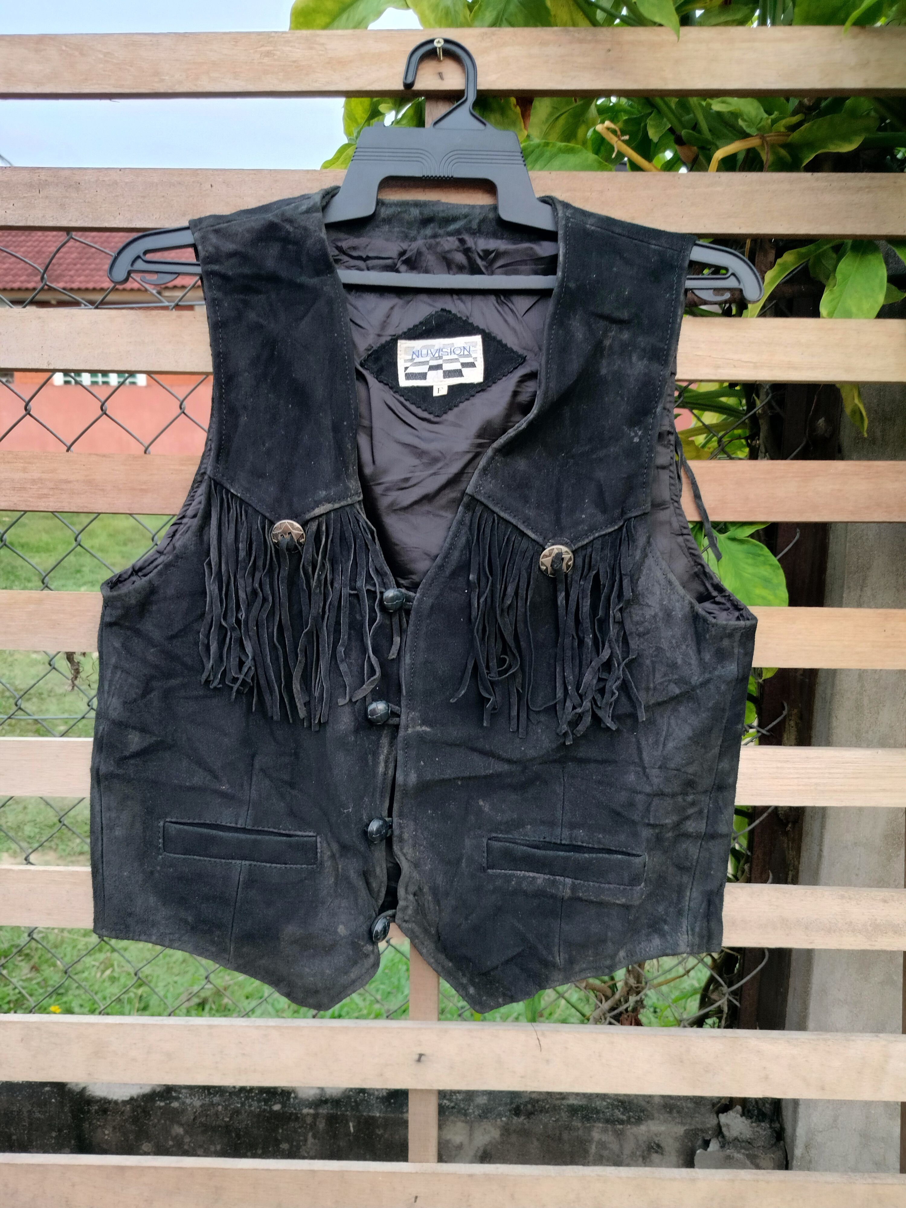 Genuine Leather NUVISION GENUINE LEATHER VEST Size US M / EU 48-50 / 2 - 1 Thumbnail