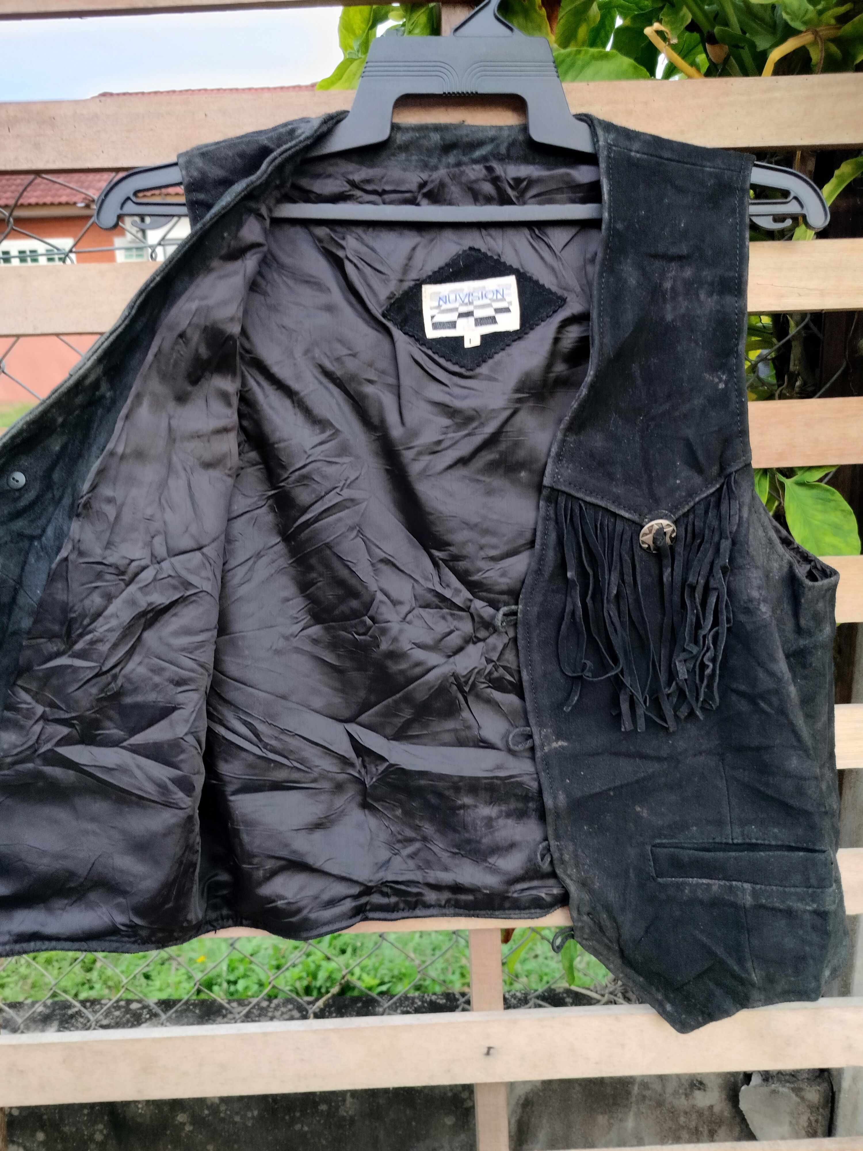 Genuine Leather NUVISION GENUINE LEATHER VEST Size US M / EU 48-50 / 2 - 5 Thumbnail