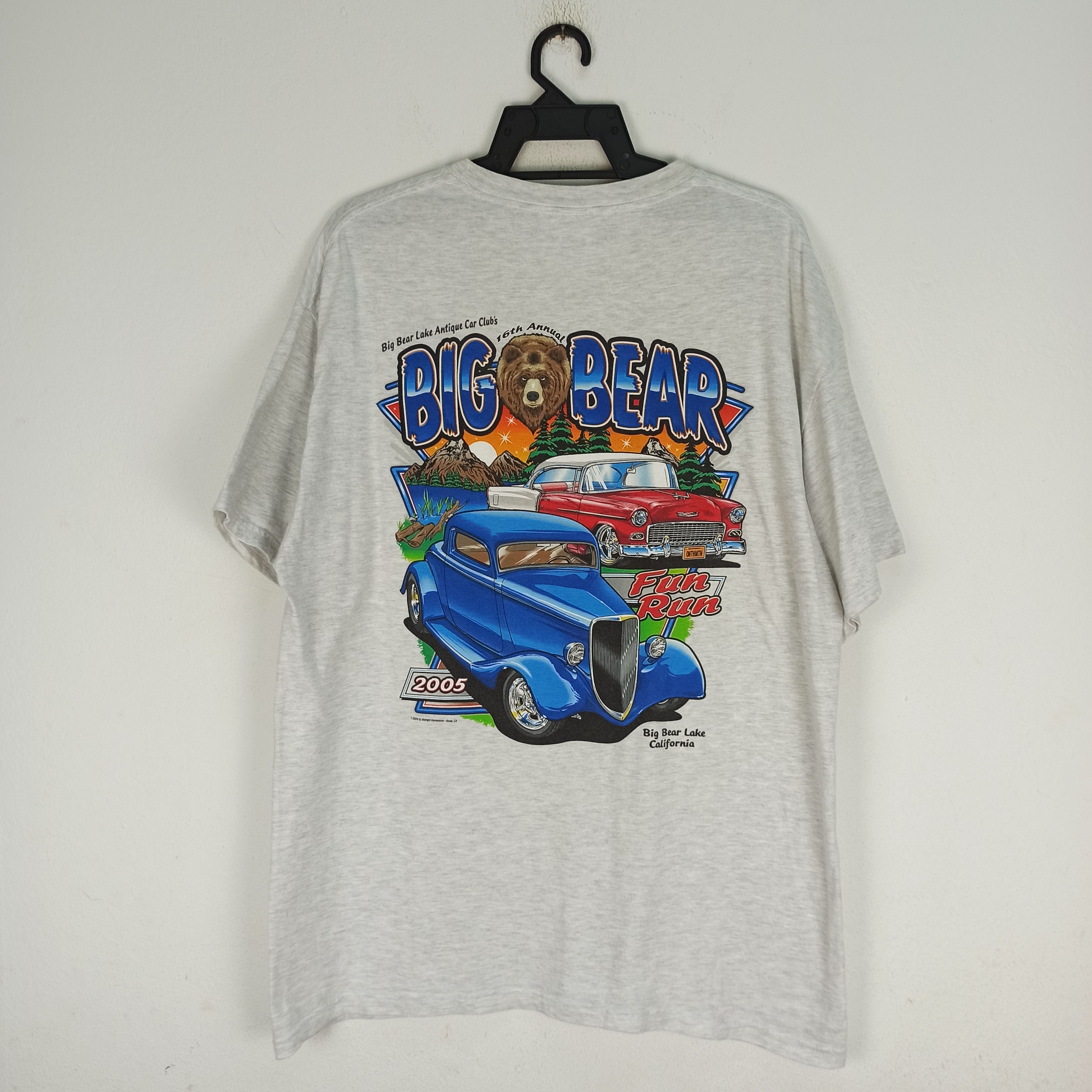 Vintage 🔥Rare🔥 Big Bear Fun Run 2005 California T-shirt Size US XL / EU 56 / 4 - 1 Thumbnail