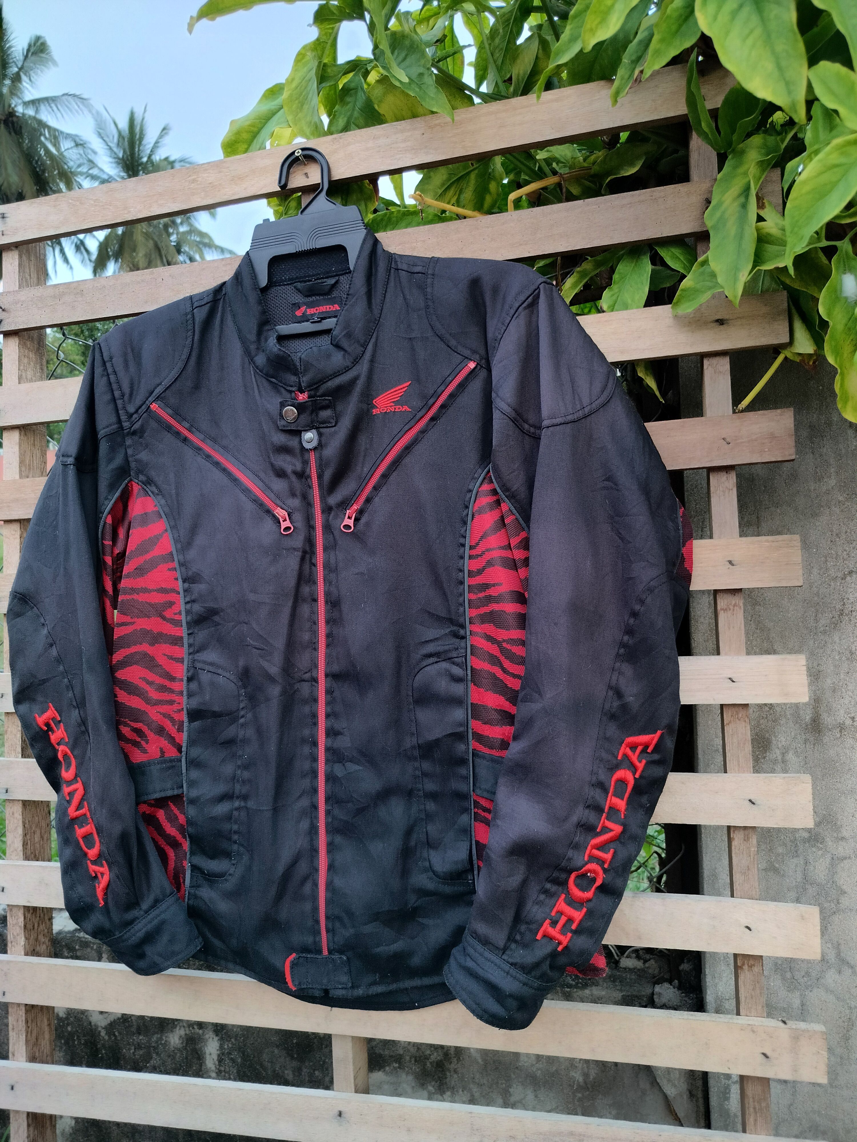 Gear for Sports × Honda HONDA TIGER STRIPE BIKER JACKET Size US L / EU 52-54 / 3 - 2 Thumbnail