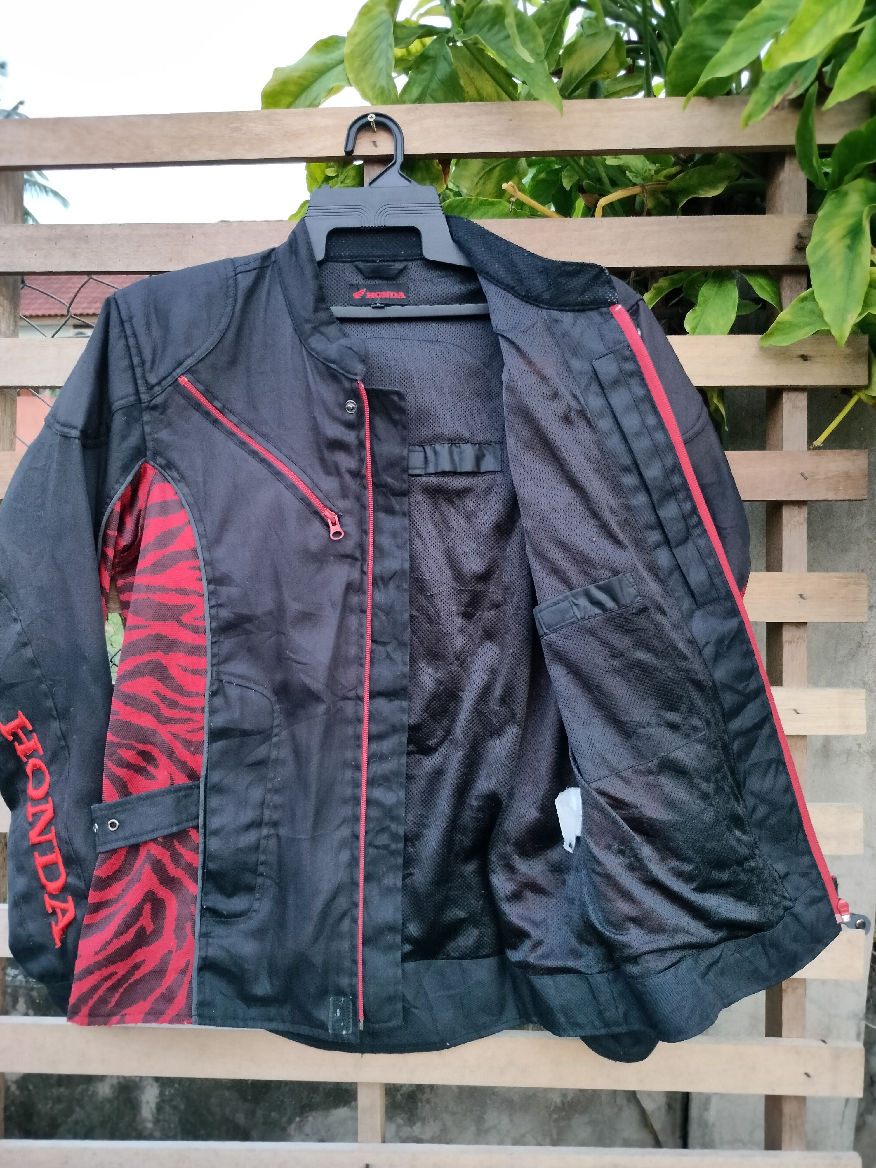Gear for Sports × Honda HONDA TIGER STRIPE BIKER JACKET Size US L / EU 52-54 / 3 - 6 Thumbnail