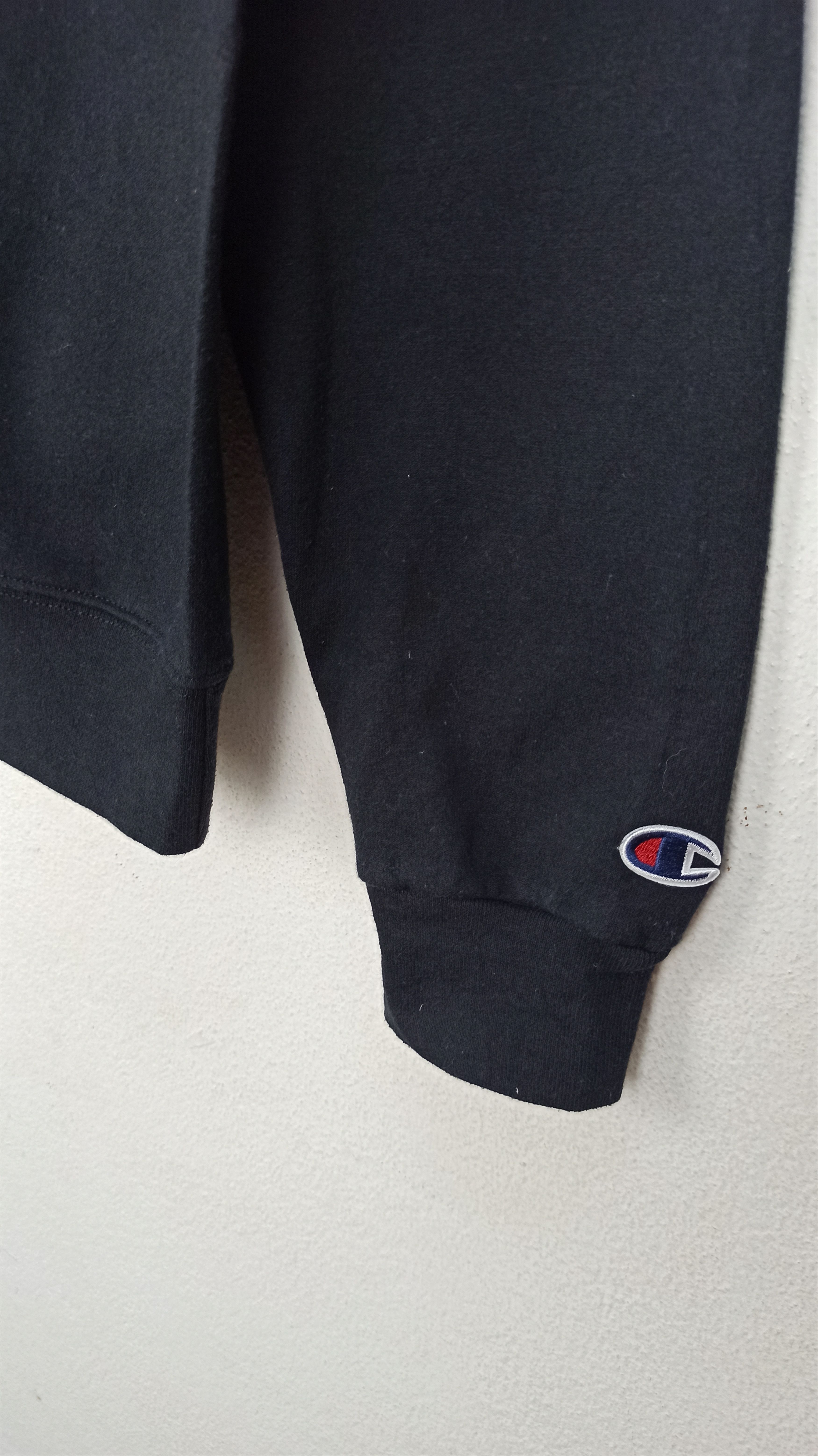 Champion Rare Sweatshirt Champion Blank Black Plain Size US L / EU 52-54 / 3 - 2 Thumbnail