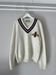 Gucci Bee Embroidered V-Neck Pullover Sweater Size US XL / EU 56 / 4 - 1 Thumbnail