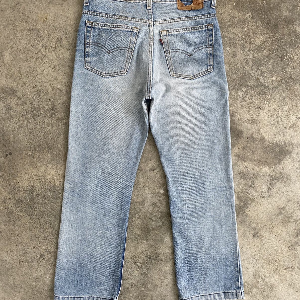 Levi's × Vintage Size 30x26.5 Vintage Levi's 517 Bootcut Light Washed Denim Size US 30 / EU 46 - 13 Thumbnail