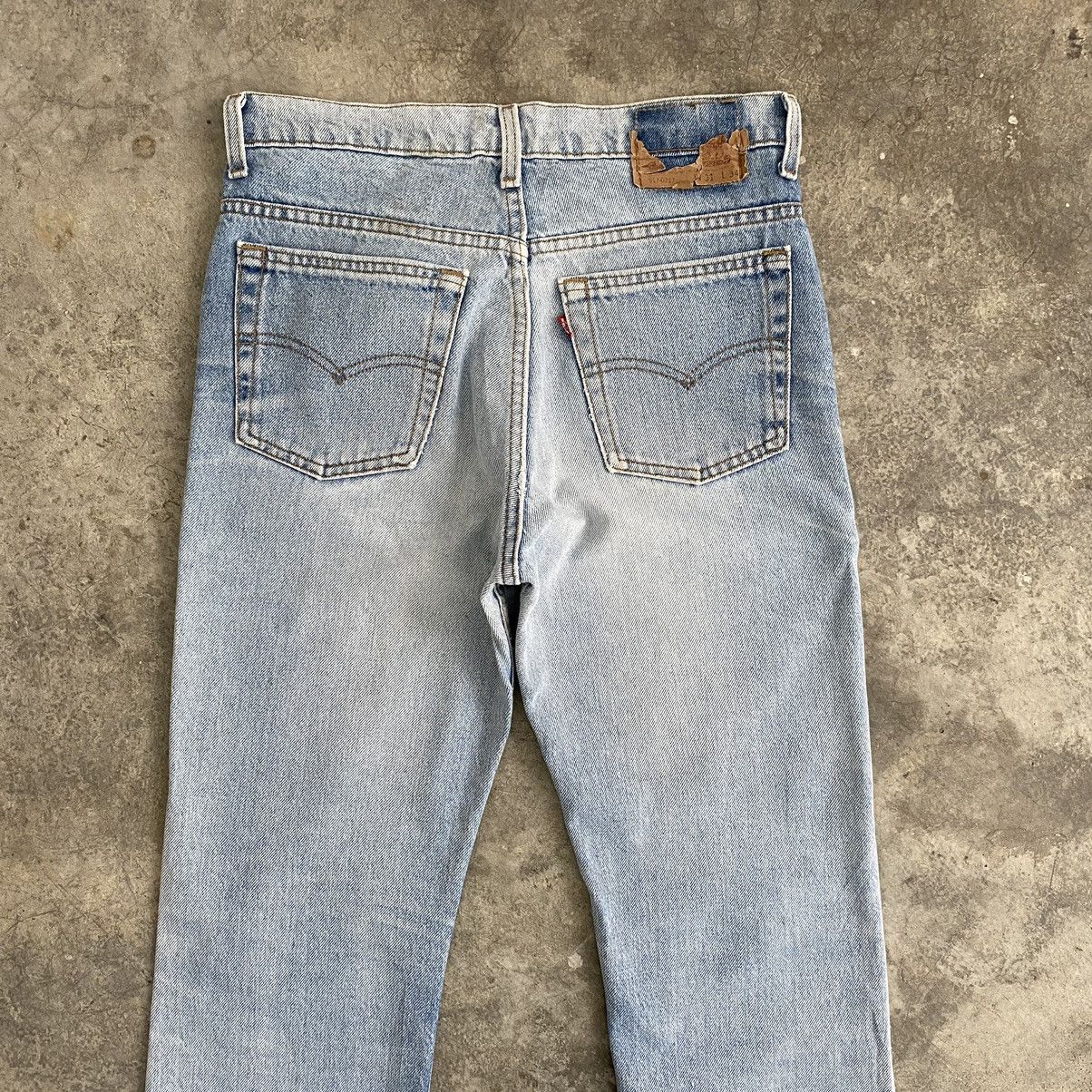 Levi's × Vintage Size 30x26.5 Vintage Levi's 517 Bootcut Light Washed Denim Size US 30 / EU 46 - 11 Thumbnail