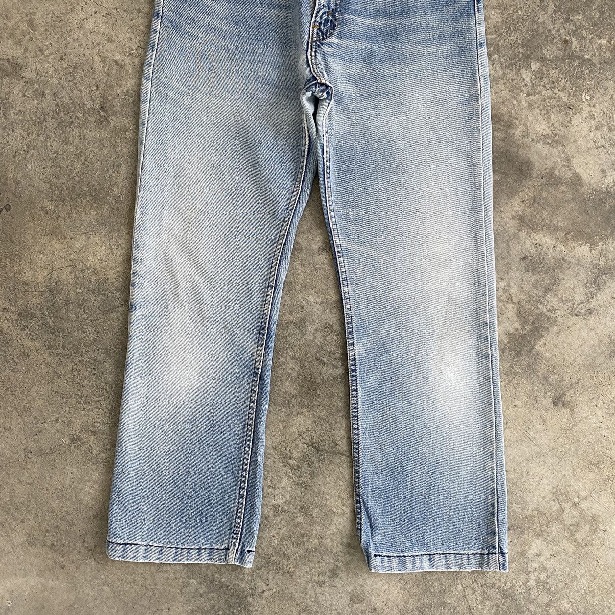 Levi's × Vintage Size 30x26.5 Vintage Levi's 517 Bootcut Light Washed Denim Size US 30 / EU 46 - 3 Thumbnail
