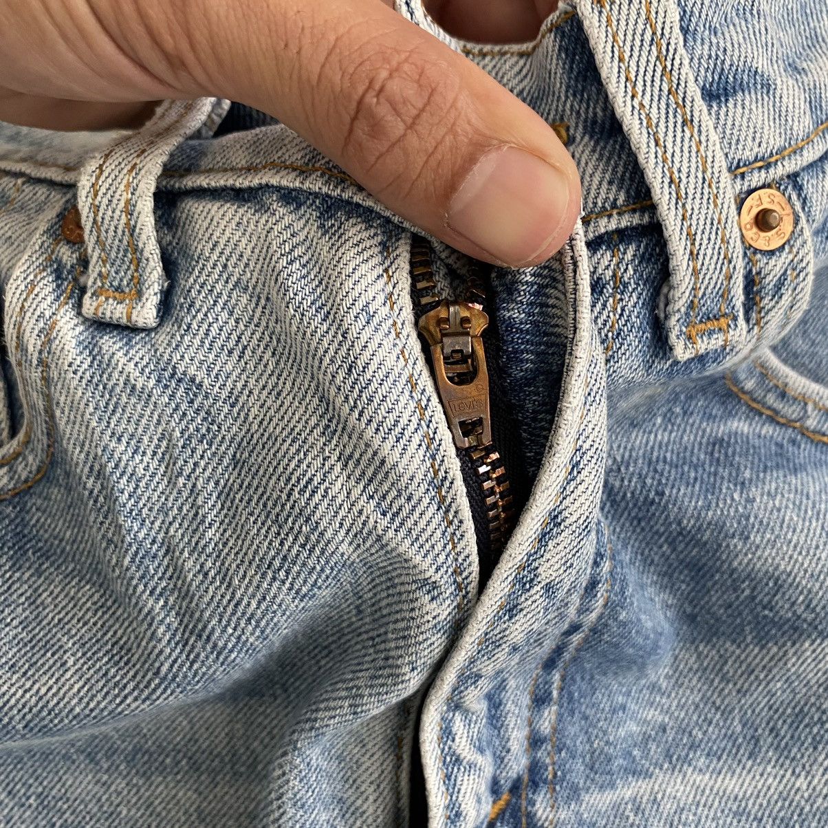 Levi's × Vintage Size 30x26.5 Vintage Levi's 517 Bootcut Light Washed Denim Size US 30 / EU 46 - 8 Thumbnail