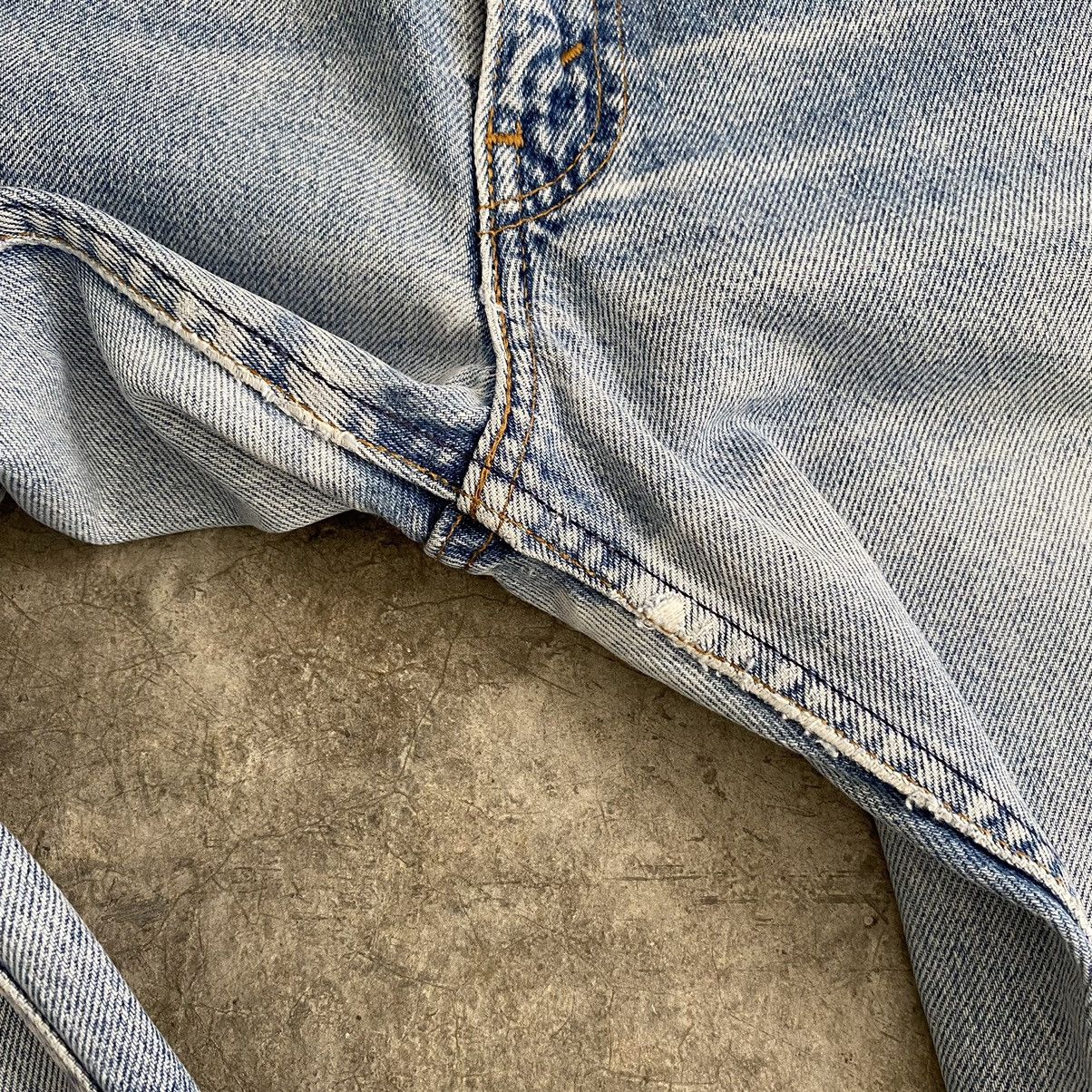 Levi's × Vintage Size 30x26.5 Vintage Levi's 517 Bootcut Light Washed Denim Size US 30 / EU 46 - 9 Thumbnail