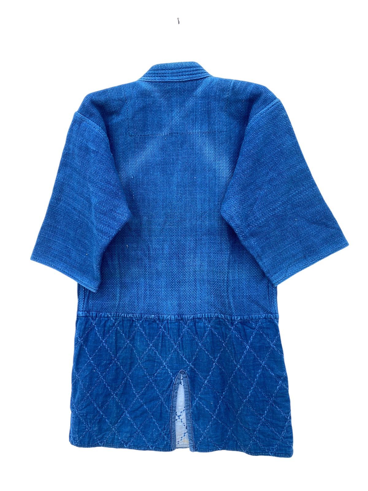Japanese Brand Vintage Visvim Style Kendogi Noragi Indigo Sanjuro Kimono Size US M / EU 48-50 / 2 - 2 Thumbnail