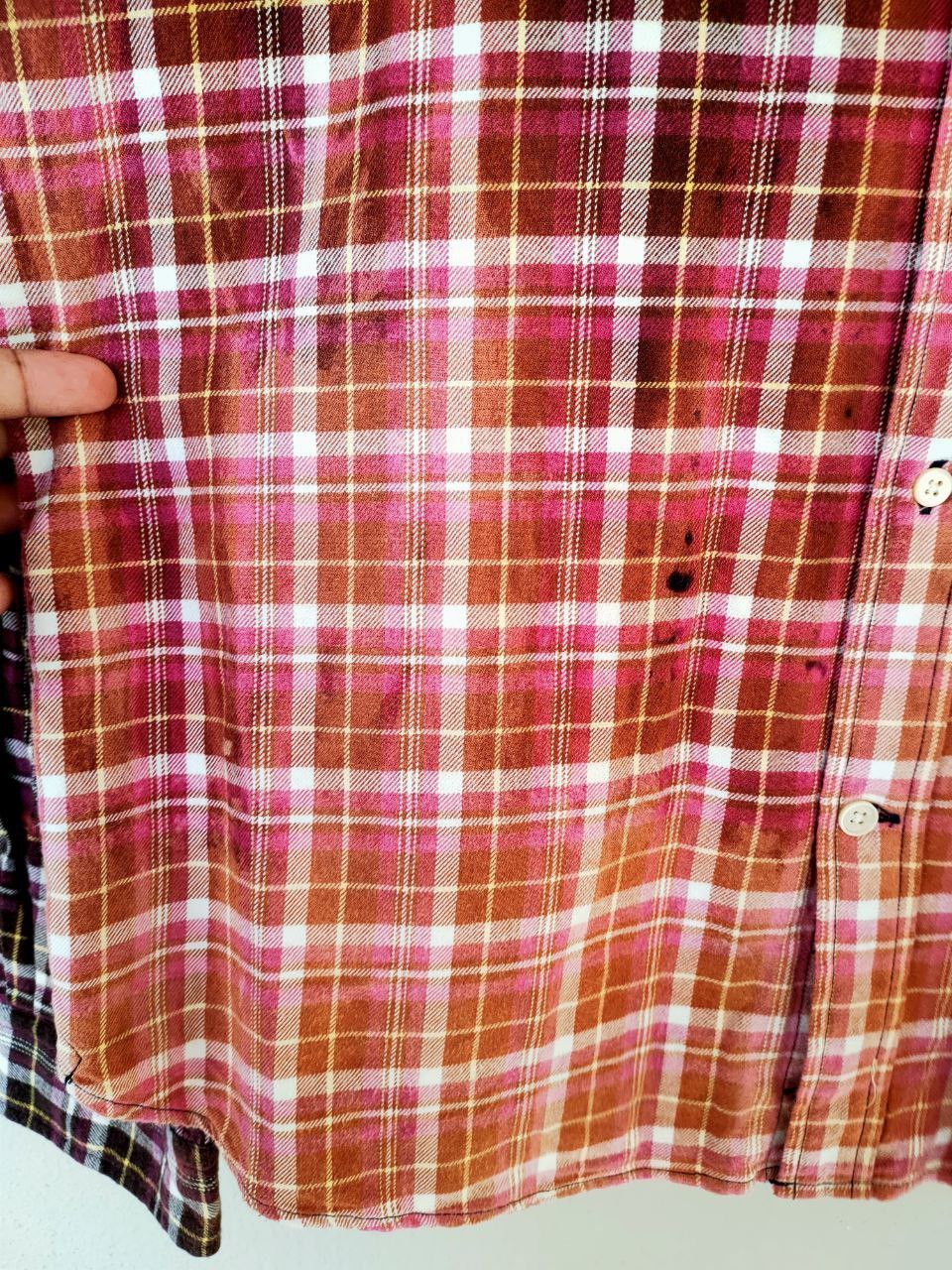 Paul Smith Paul Smith Acid Wash Flannel Size US L / EU 52-54 / 3 - 4 Thumbnail