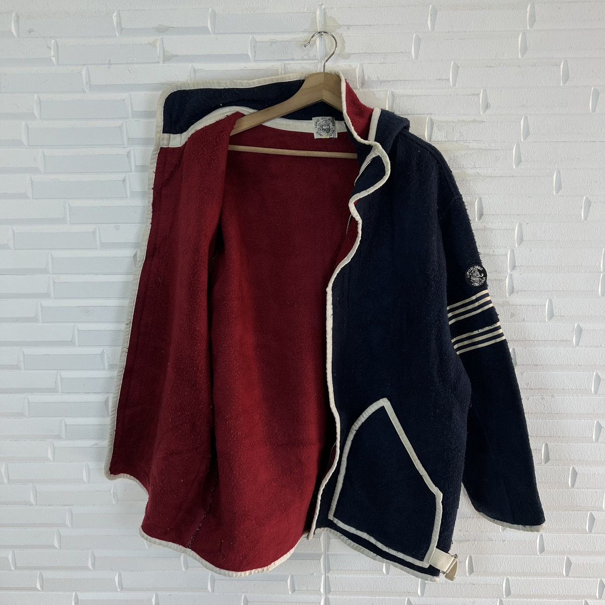 Vintage VINTAGE SOLDIER US ARMY ISSUE NAVY WOOL JACKET SINA COVA Size US M / EU 48-50 / 2 - 13 Thumbnail