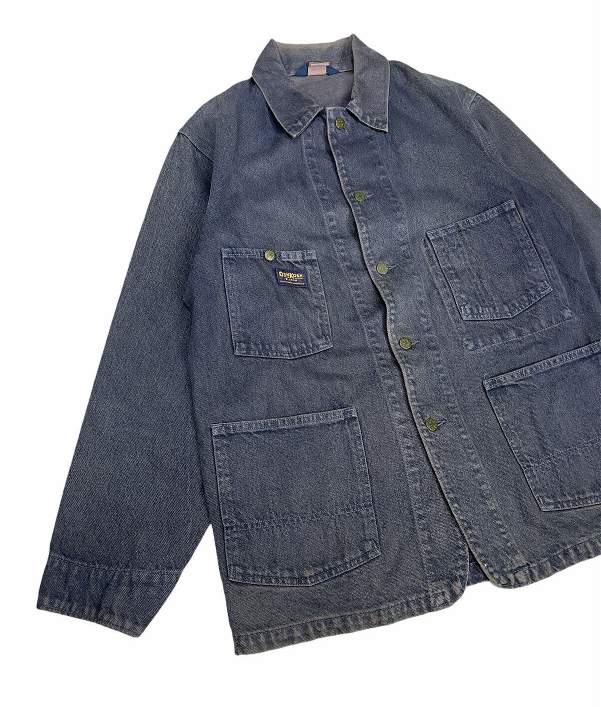 Oshkosh OSHKOSH WORKER DENIM CHORE JACKET Size US L / EU 52-54 / 3 - 6 Thumbnail