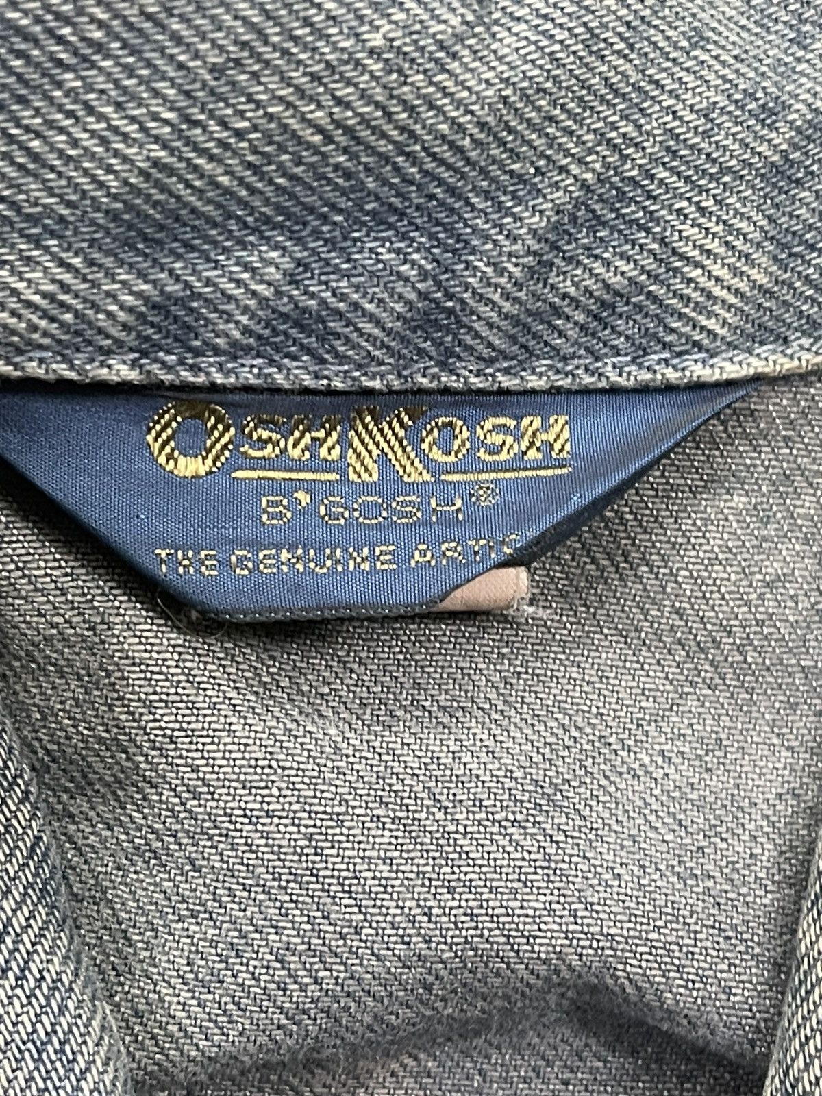 Oshkosh OSHKOSH WORKER DENIM CHORE JACKET Size US L / EU 52-54 / 3 - 11 Thumbnail