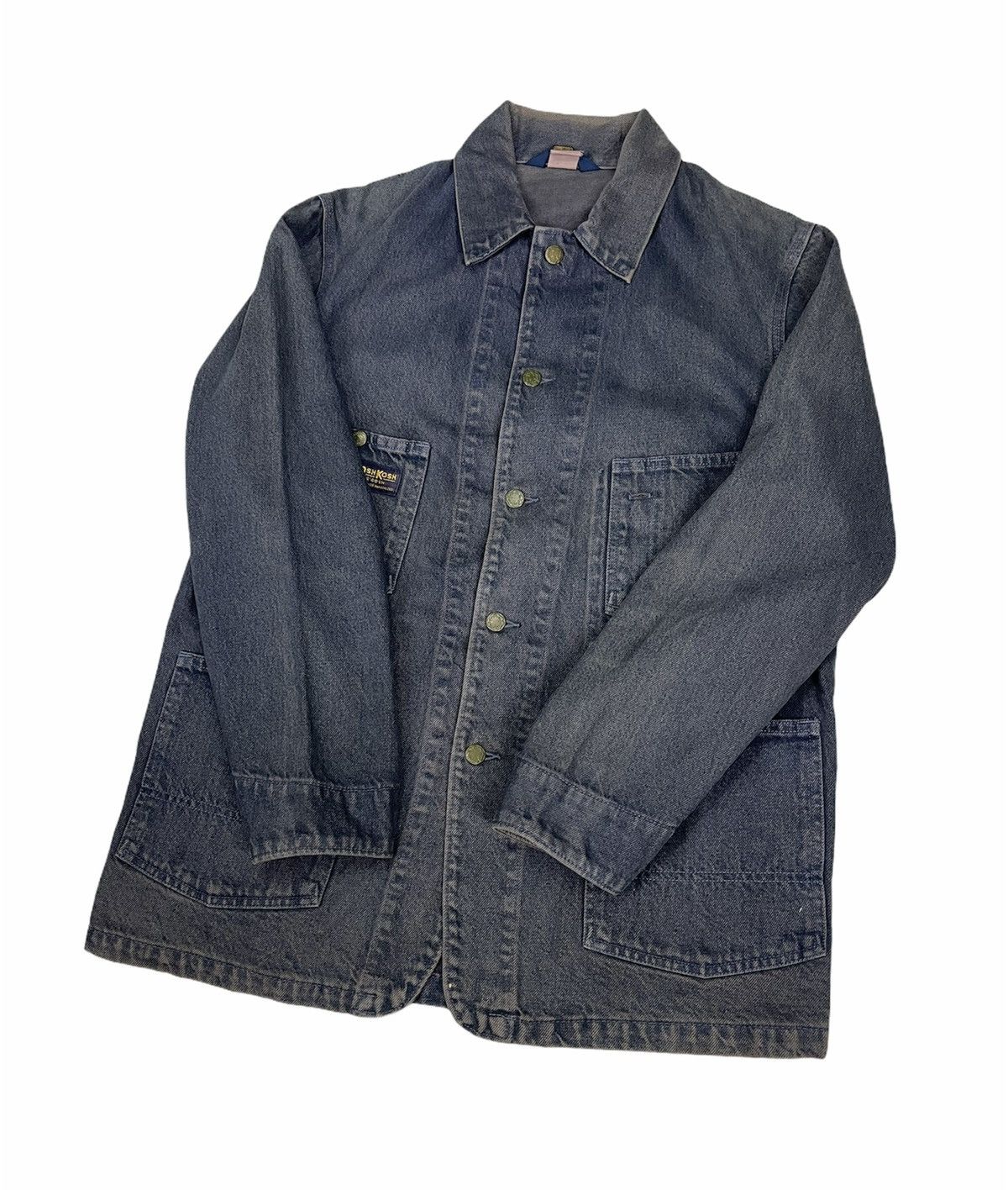 Oshkosh OSHKOSH WORKER DENIM CHORE JACKET Size US L / EU 52-54 / 3 - 3 Thumbnail