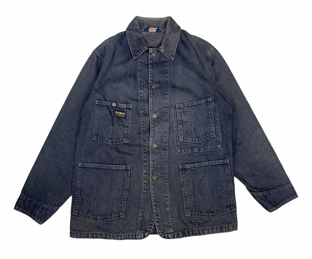 Oshkosh OSHKOSH WORKER DENIM CHORE JACKET Size US L / EU 52-54 / 3 - 7 Thumbnail