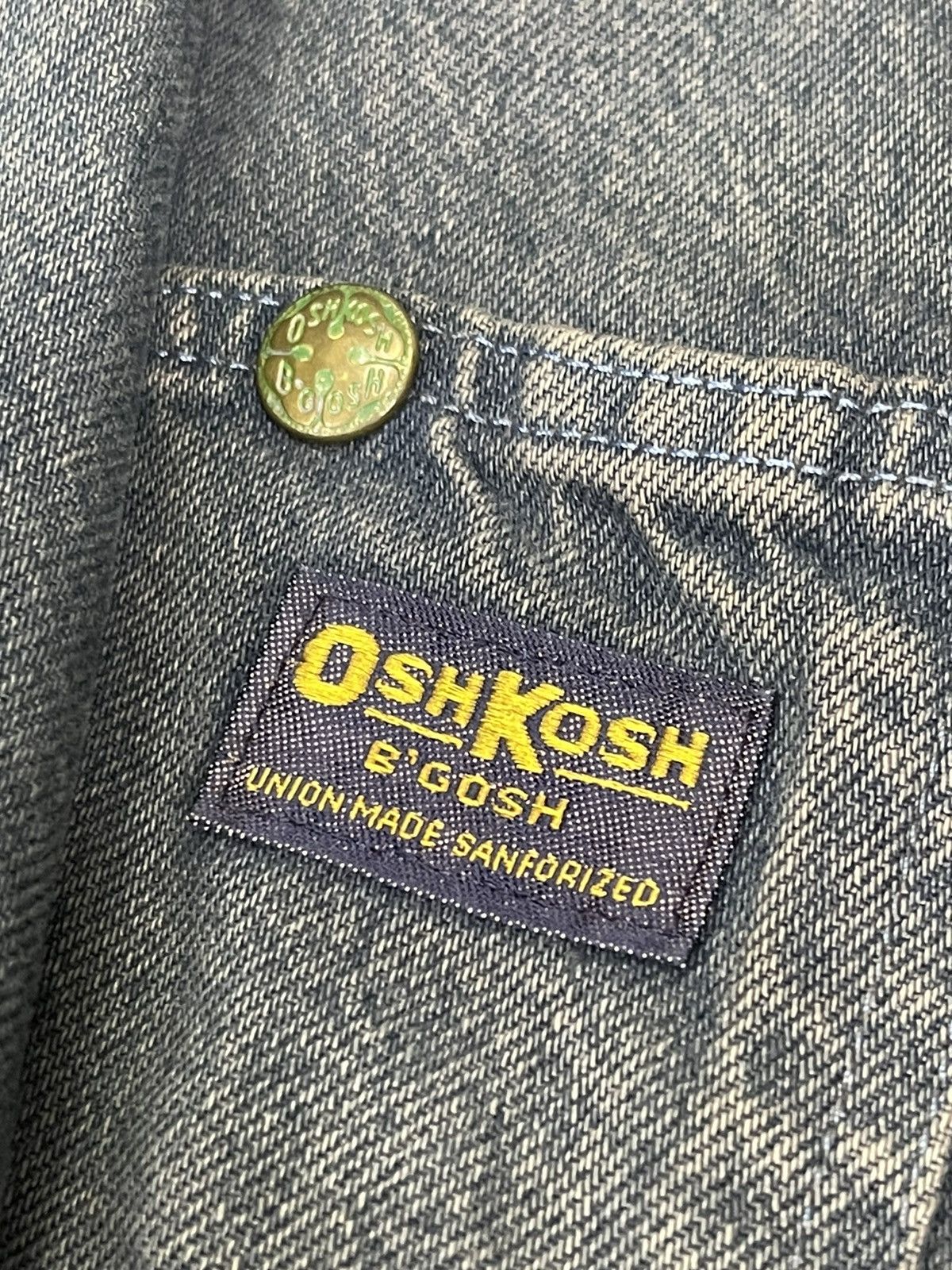 Oshkosh OSHKOSH WORKER DENIM CHORE JACKET Size US L / EU 52-54 / 3 - 9 Thumbnail