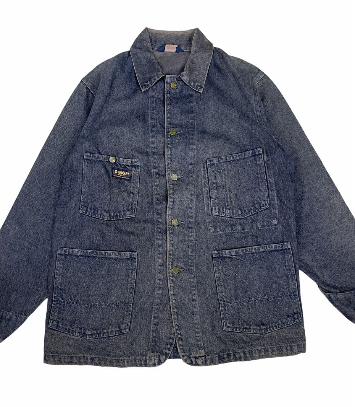 Oshkosh OSHKOSH WORKER DENIM CHORE JACKET Size US L / EU 52-54 / 3 - 4 Thumbnail