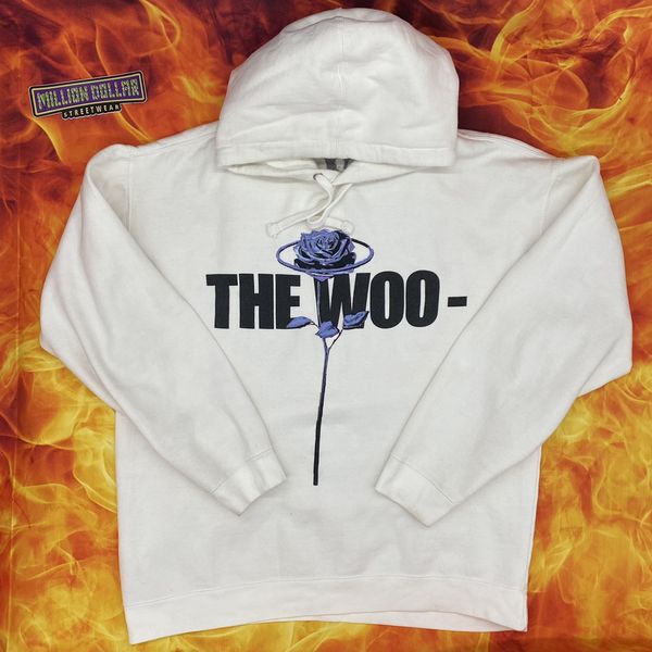 Vintage Vlone Pop Smoke The Woo Hoodie Grailed