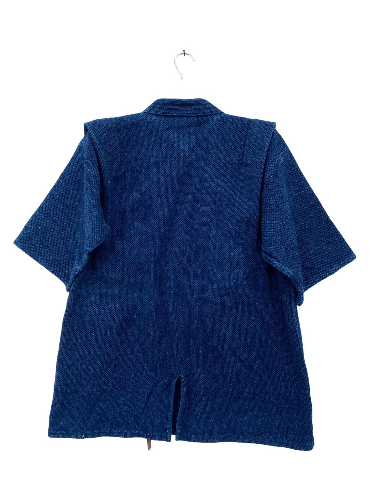 Japanese Brand Vintage Japanese Noragi Wabizuge Indigo Textile Style Jacket Size US L / EU 52-54 / 3 - 2 Thumbnail