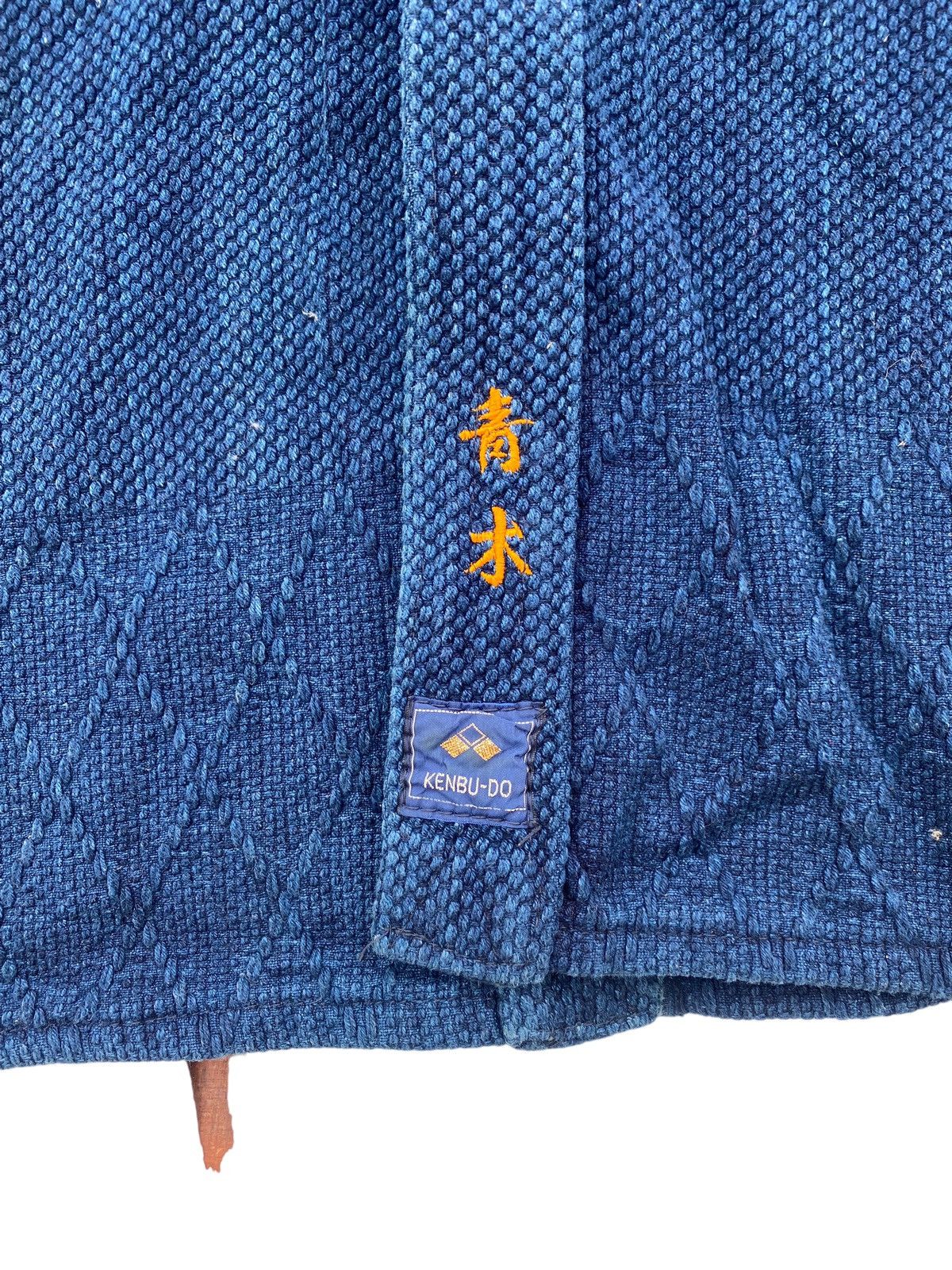Japanese Brand Vintage Japanese Noragi Wabizuge Indigo Textile Style Jacket Size US L / EU 52-54 / 3 - 5 Thumbnail